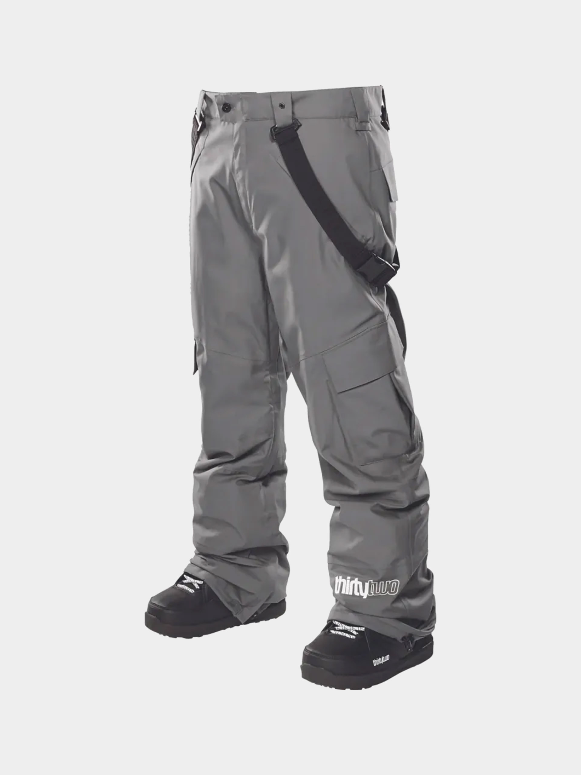 Męskie Spodnie snowboardowe ThirtyTwo Holdup Cargo (charcoal)