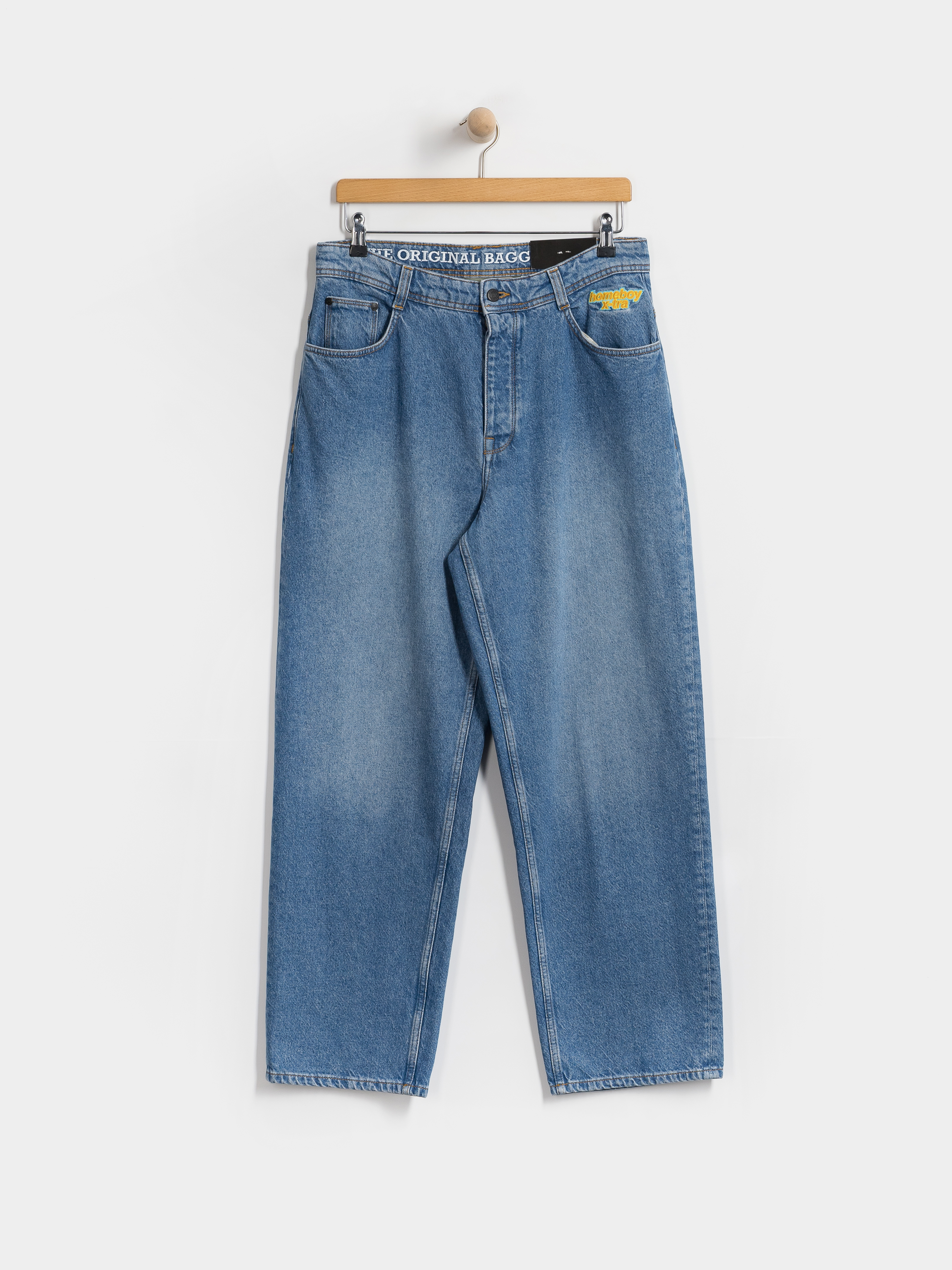 Spodnie Homeboy X Tra Baggy Vintage Denim (vintage blue)