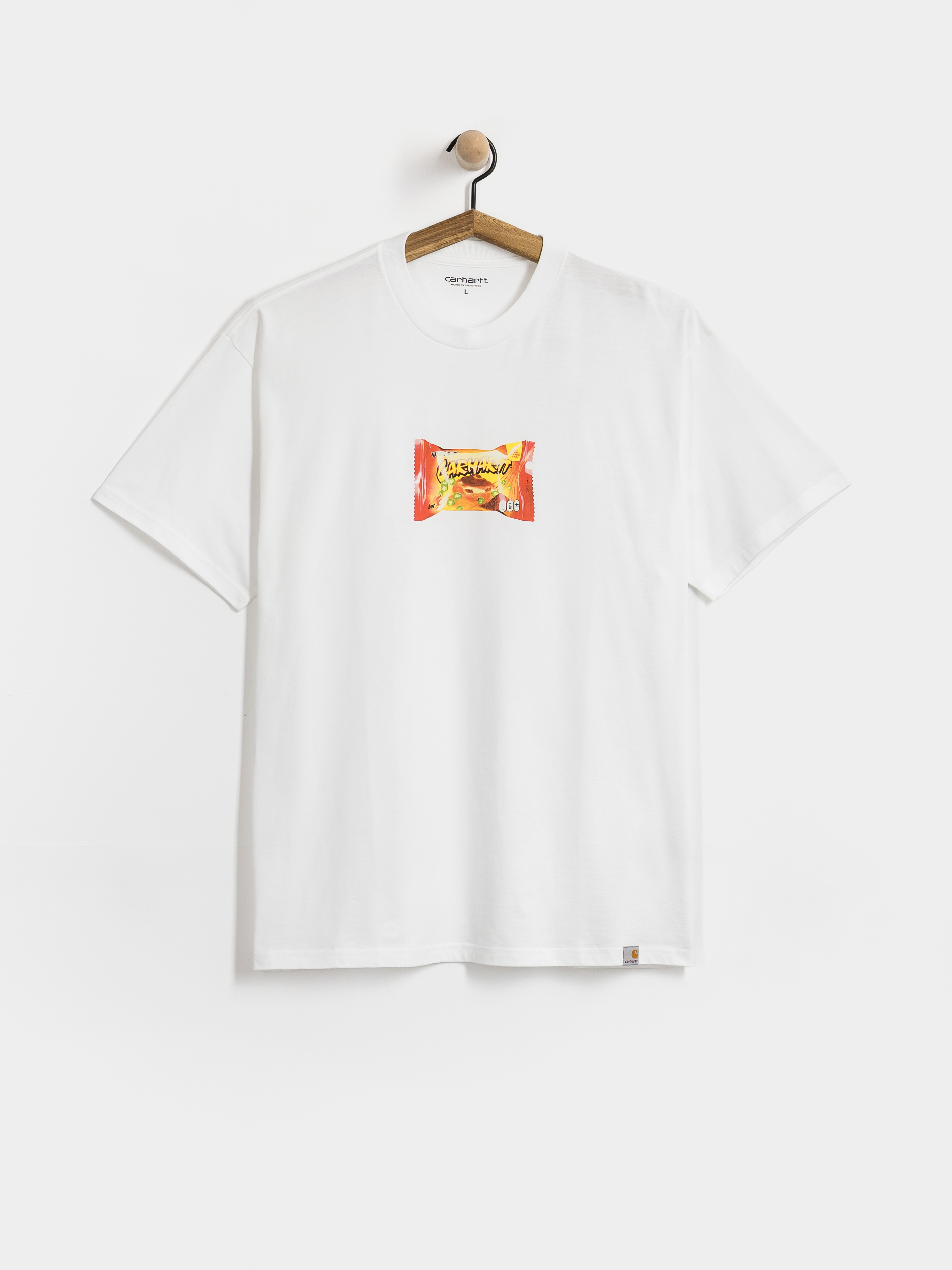 T-shirt Carhartt WIP Road Side Snack (white)