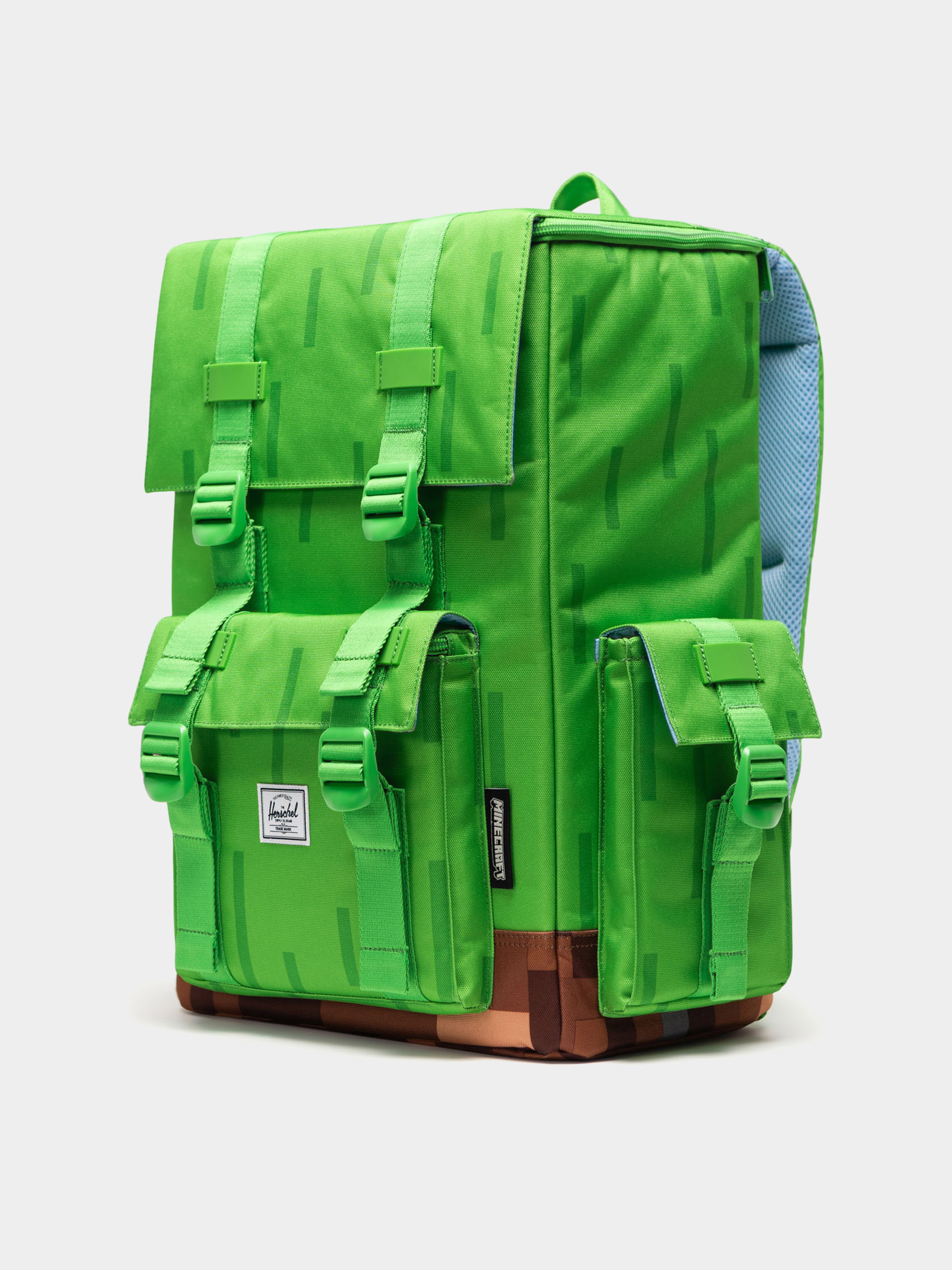 Plecak Herschel Supply Co. X Minecraft Little America Cube (grass block)