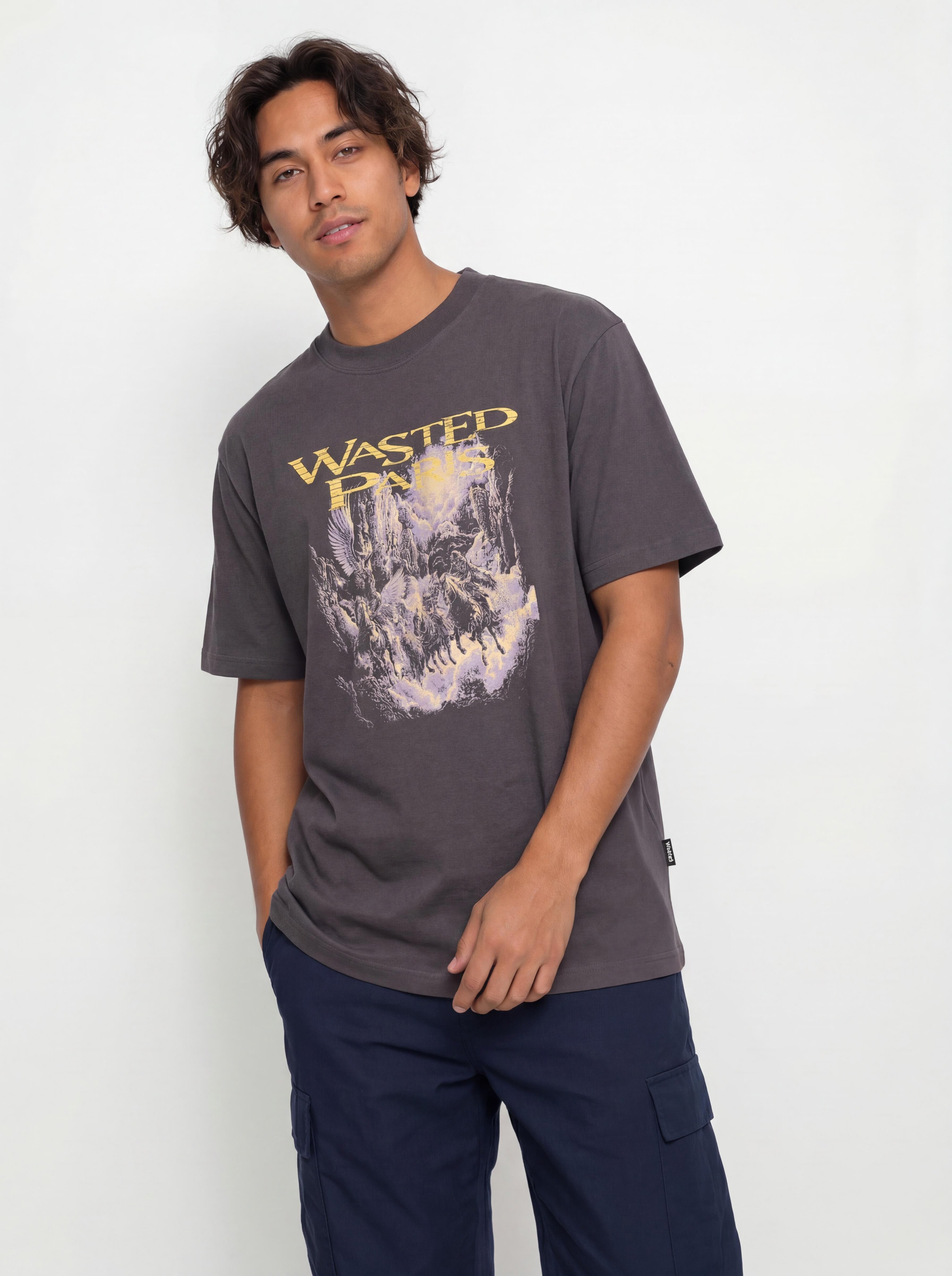 T-shirt Wasted Paris Angels Gully (old black)