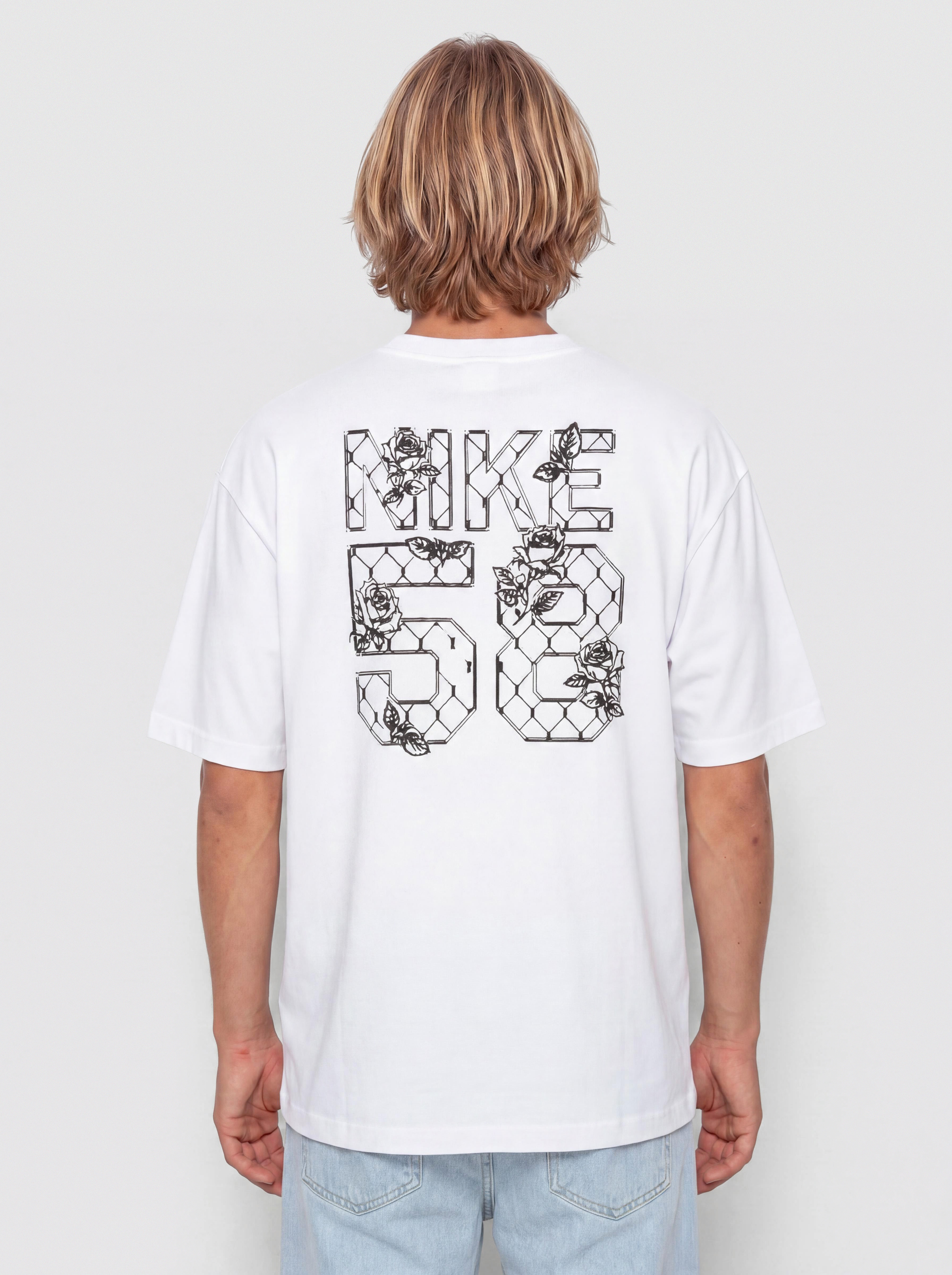 T-shirt Nike SB Varsity (white)
