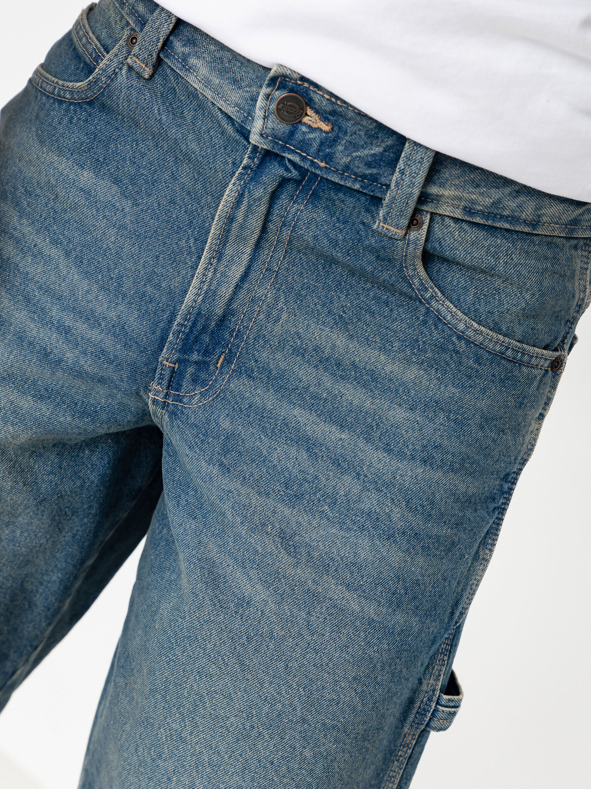 Szorty Dickies 993 11 Inch Carpenter (khaki tinted blue)