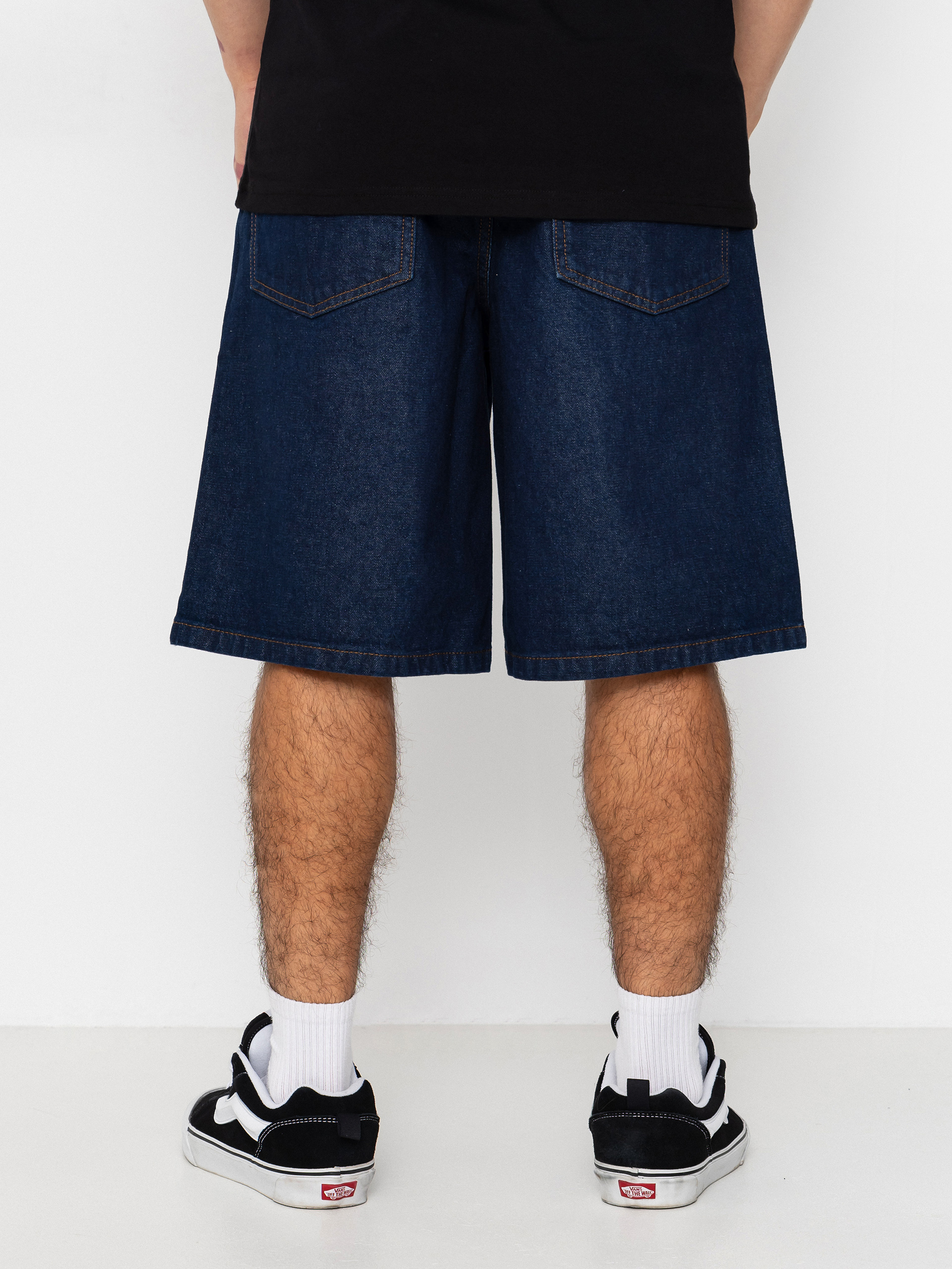 Szorty Vans Lx Check 5 Baggy Denim (dark rinse)