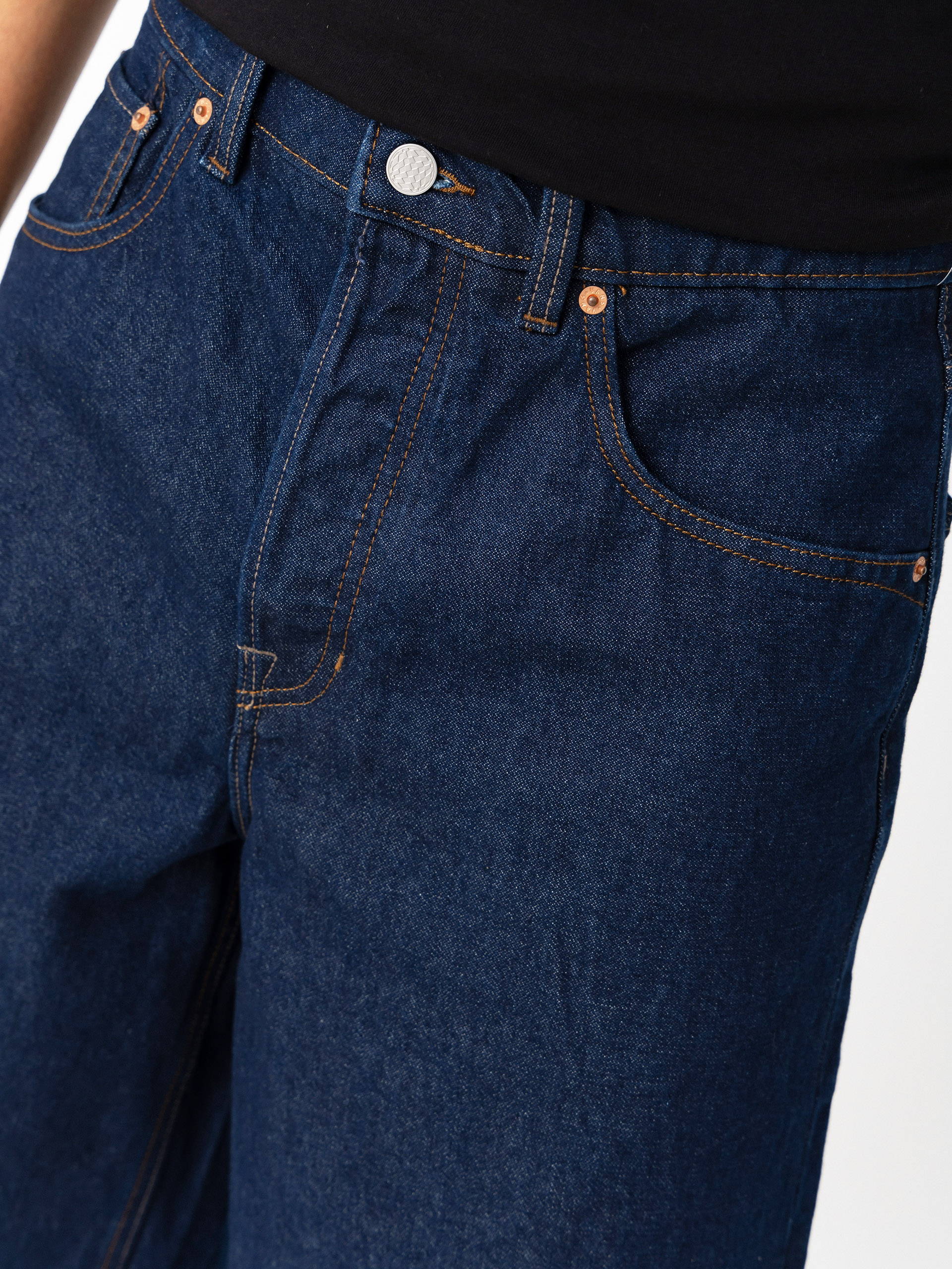 Szorty Vans Lx Check 5 Baggy Denim (dark rinse)