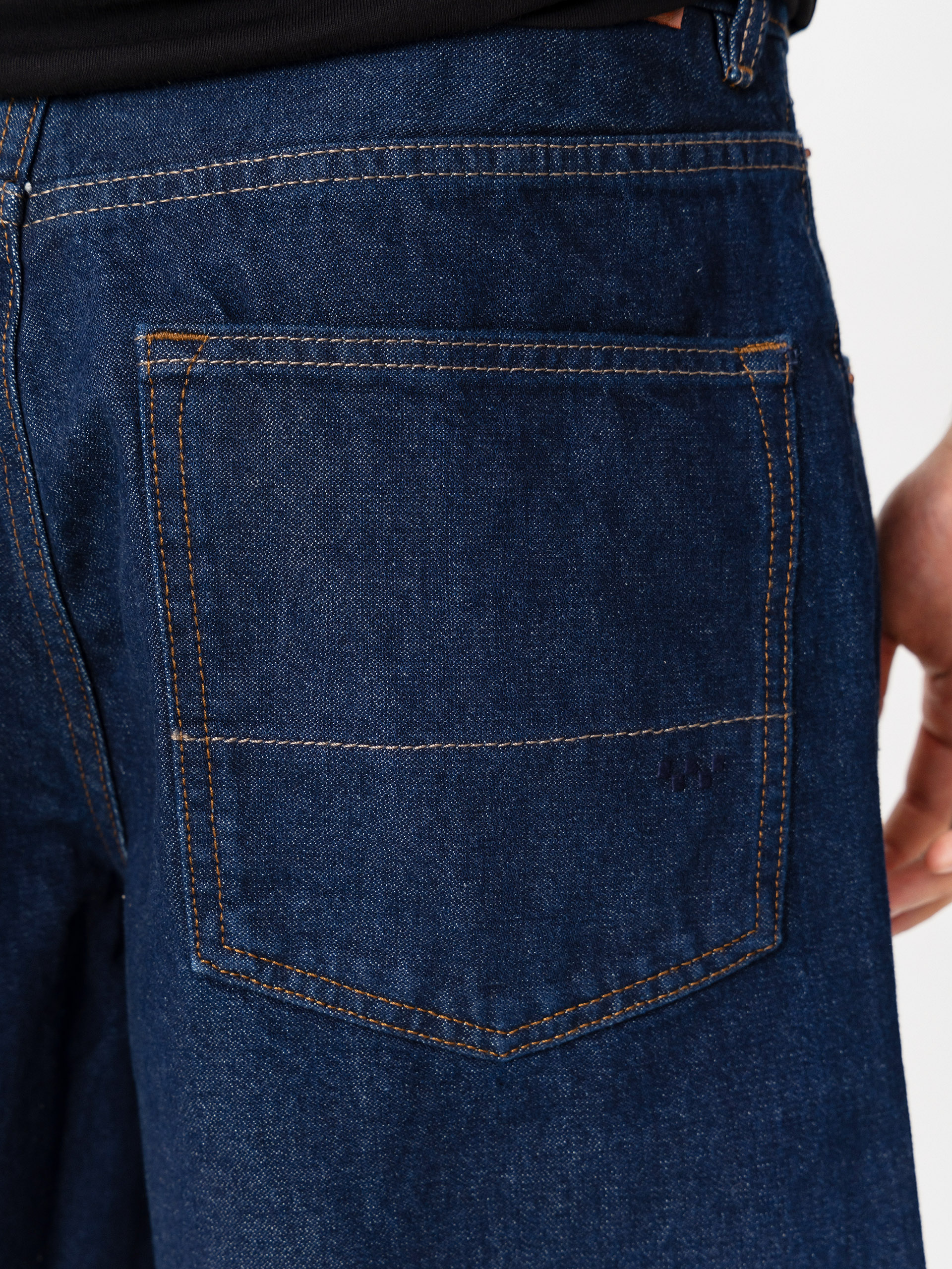 Szorty Vans Lx Check 5 Baggy Denim (dark rinse)