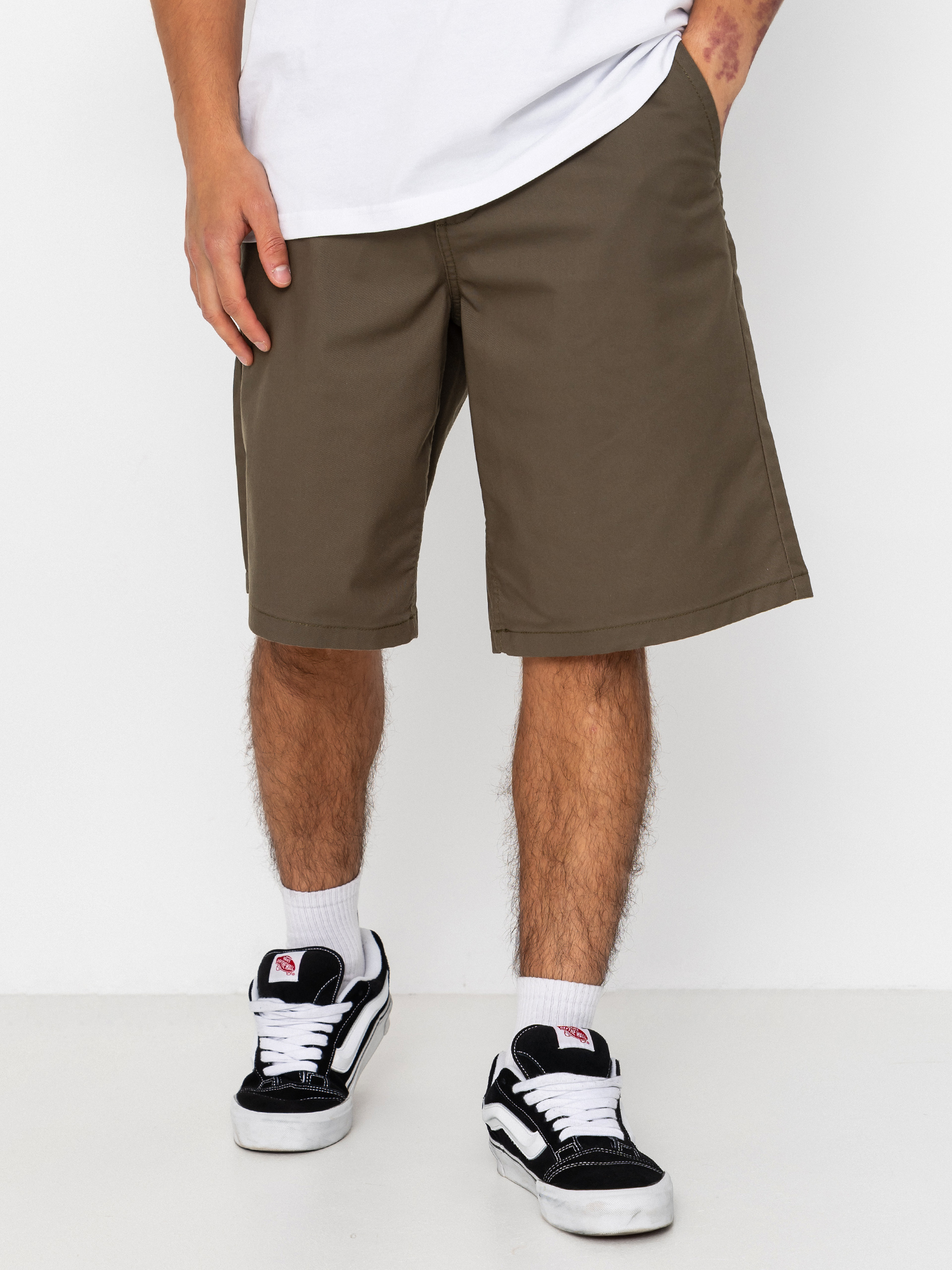 Szorty Vans Authentic Chino Loose (mossy olive)