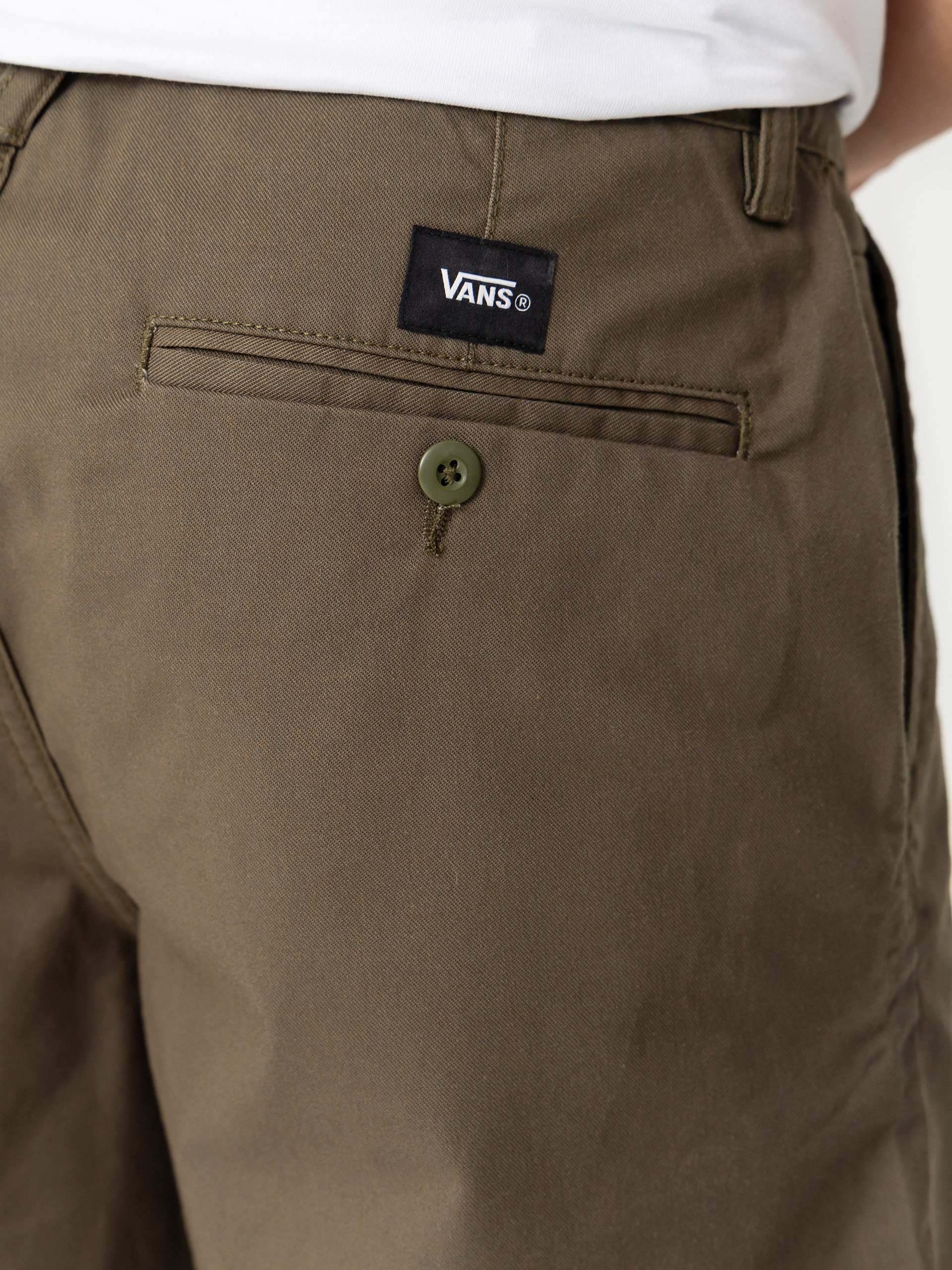 Szorty Vans Authentic Chino Loose (mossy olive)