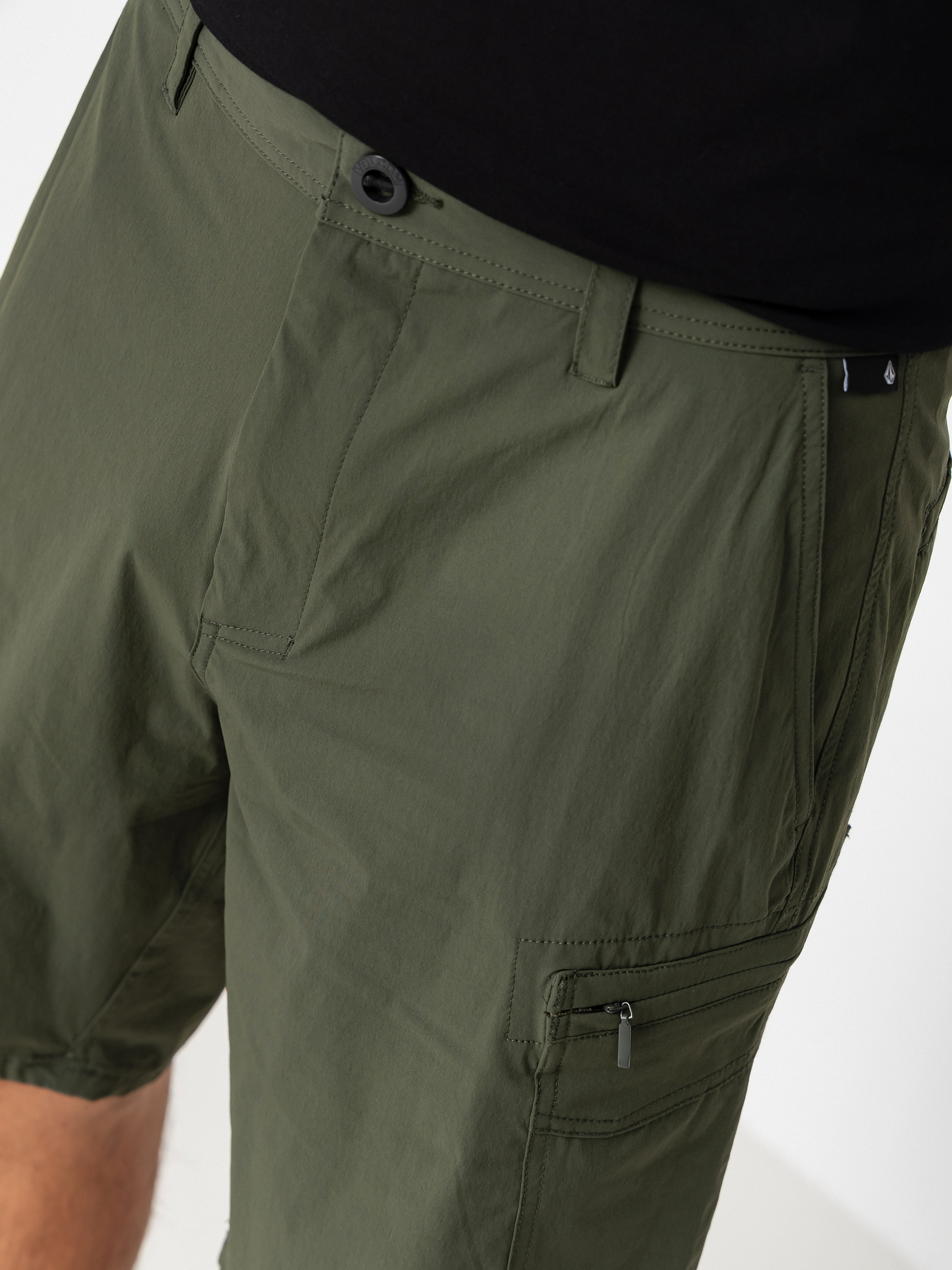 Szorty Volcom Cashed In Cargo Hybrid 20 (squadron green)