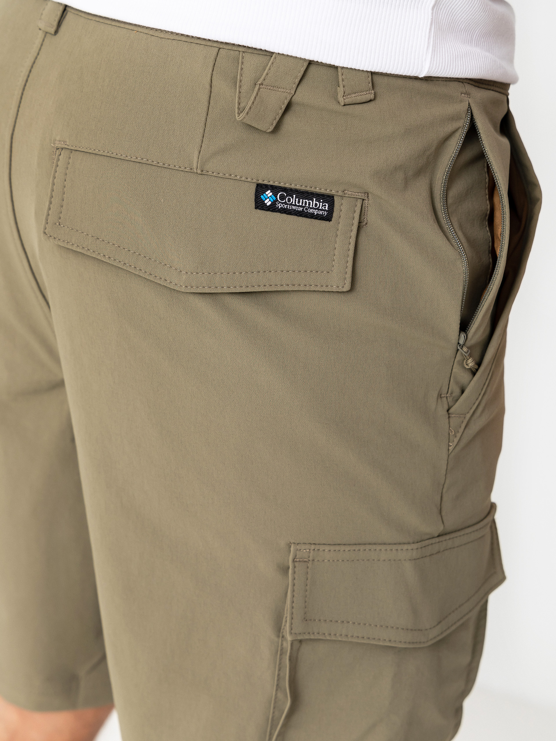 Szorty Columbia ROC Tech Cargo (stone green)