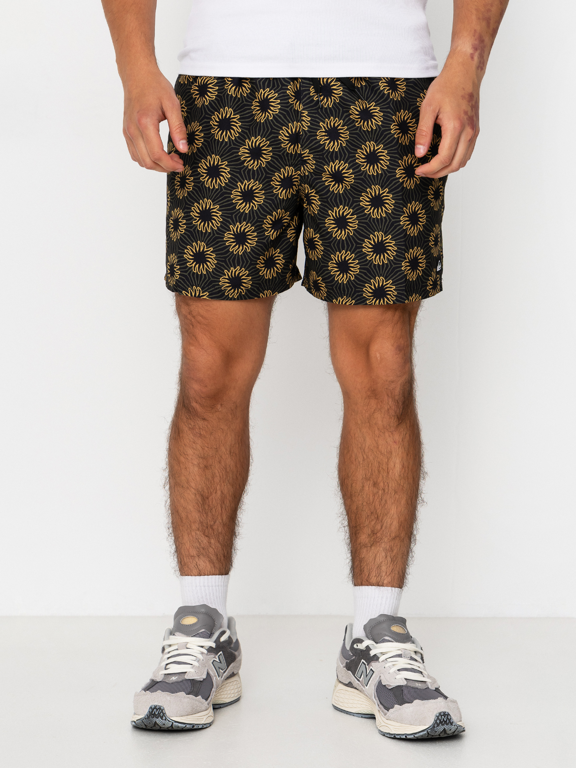 Boardshorty Quiksilver Everyday Printed Volley 15 (black ocean mayhem)