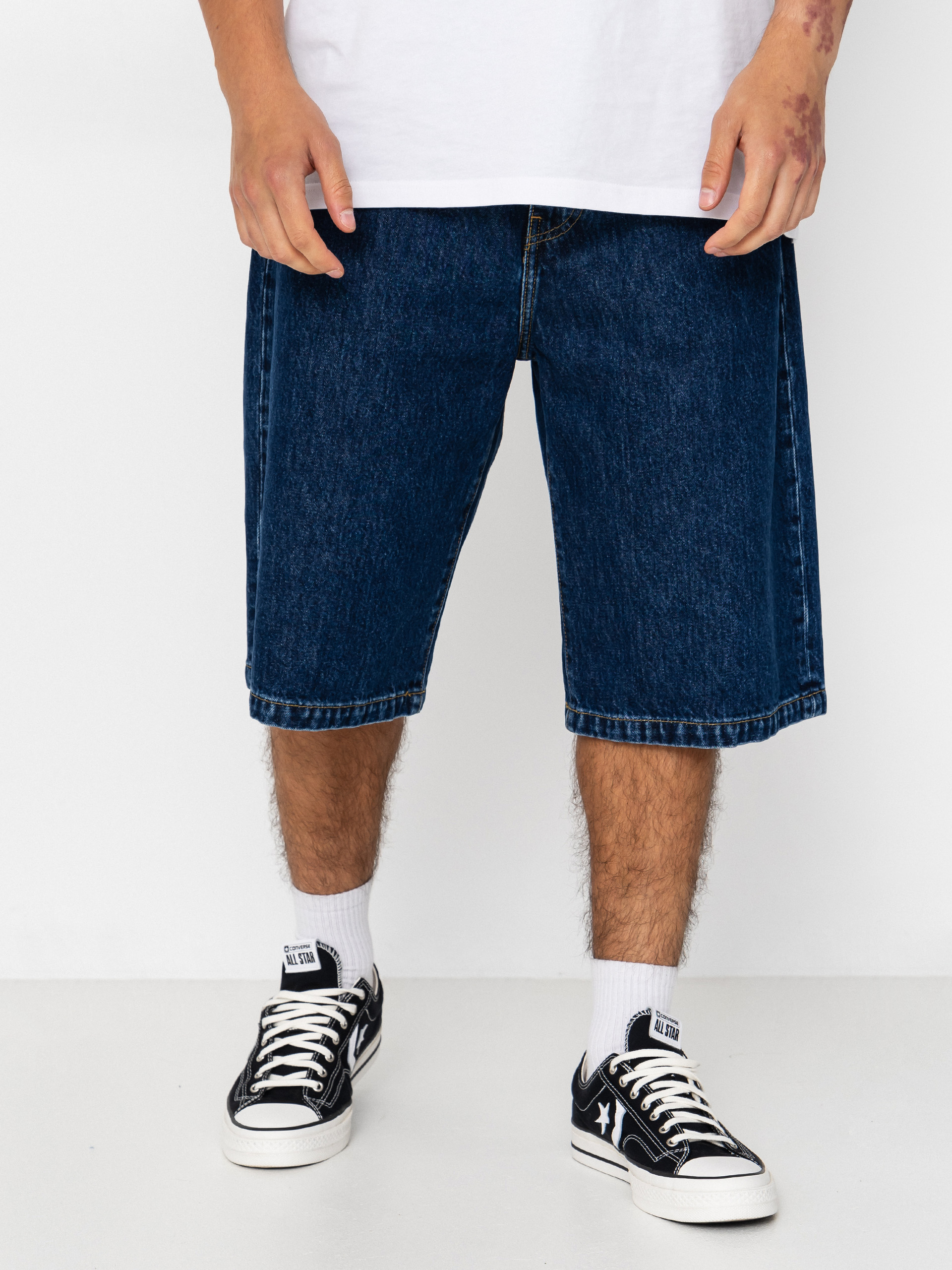 Szorty Carhartt WIP Langdon (blue stone washed)