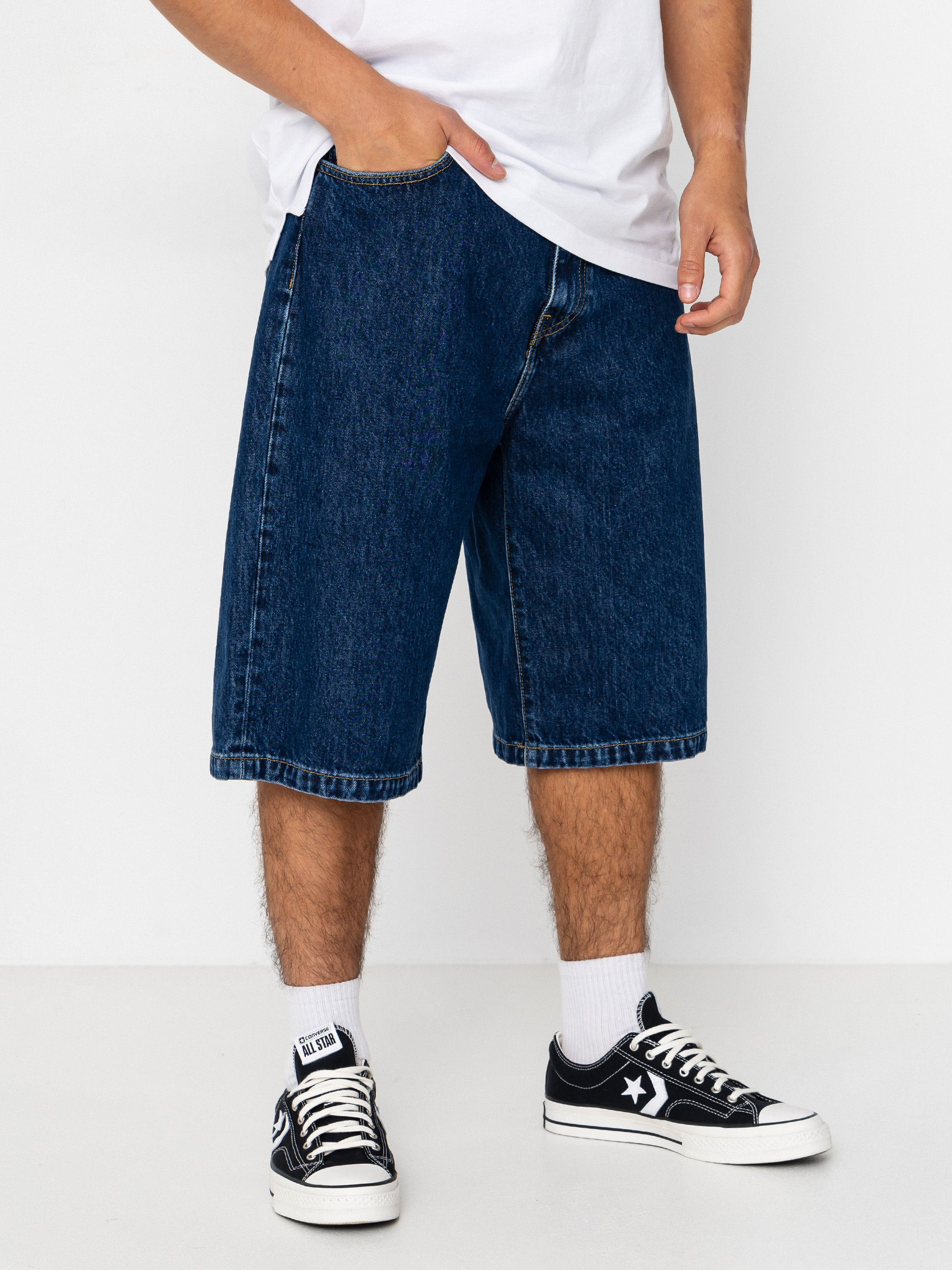 Szorty Carhartt WIP Langdon (blue stone washed)