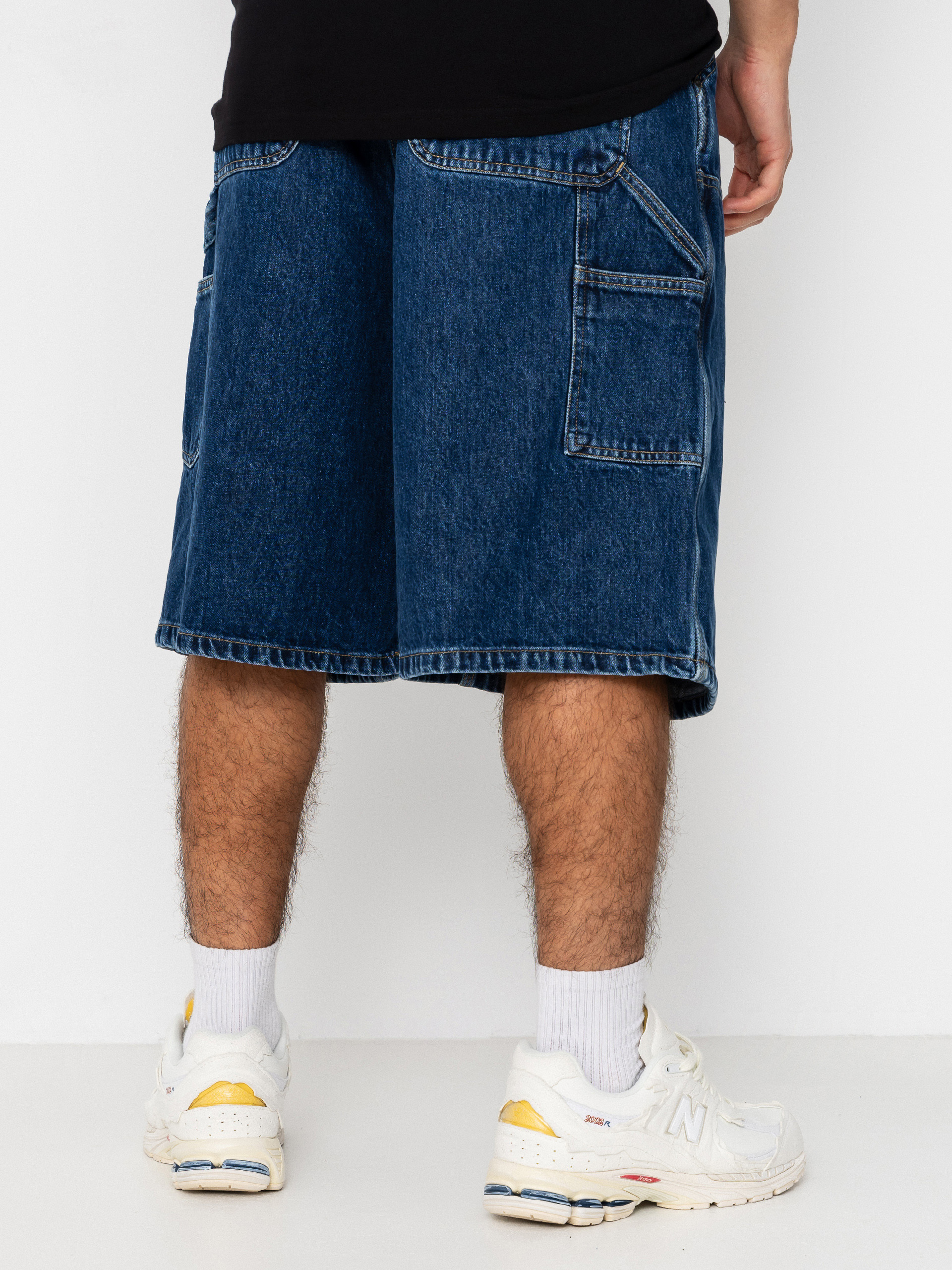 Szorty Carhartt WIP OG Double Knee (blue stone washed)