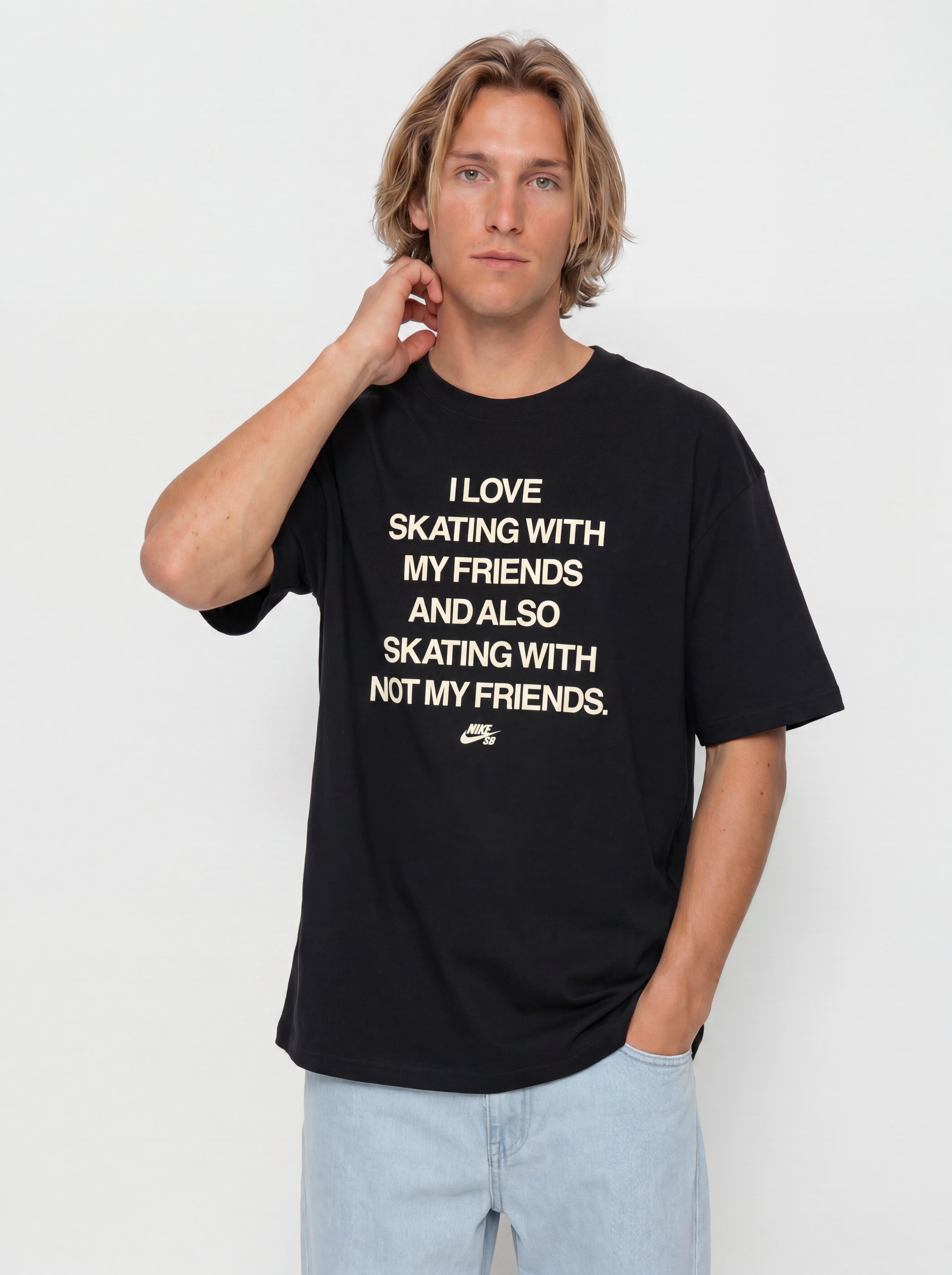 T-shirt Nike SB My Friends (black)