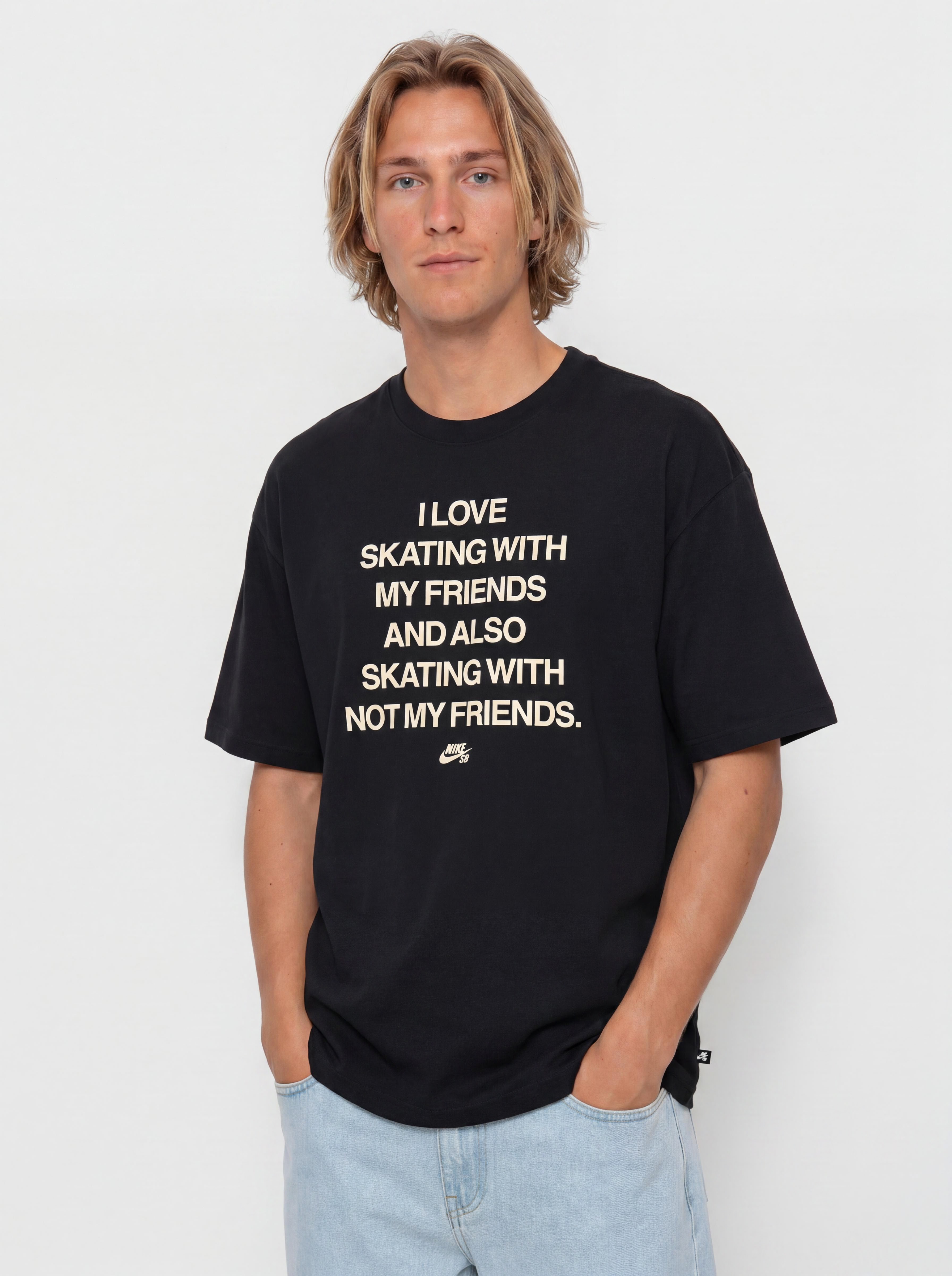 T-shirt Nike SB My Friends (black)