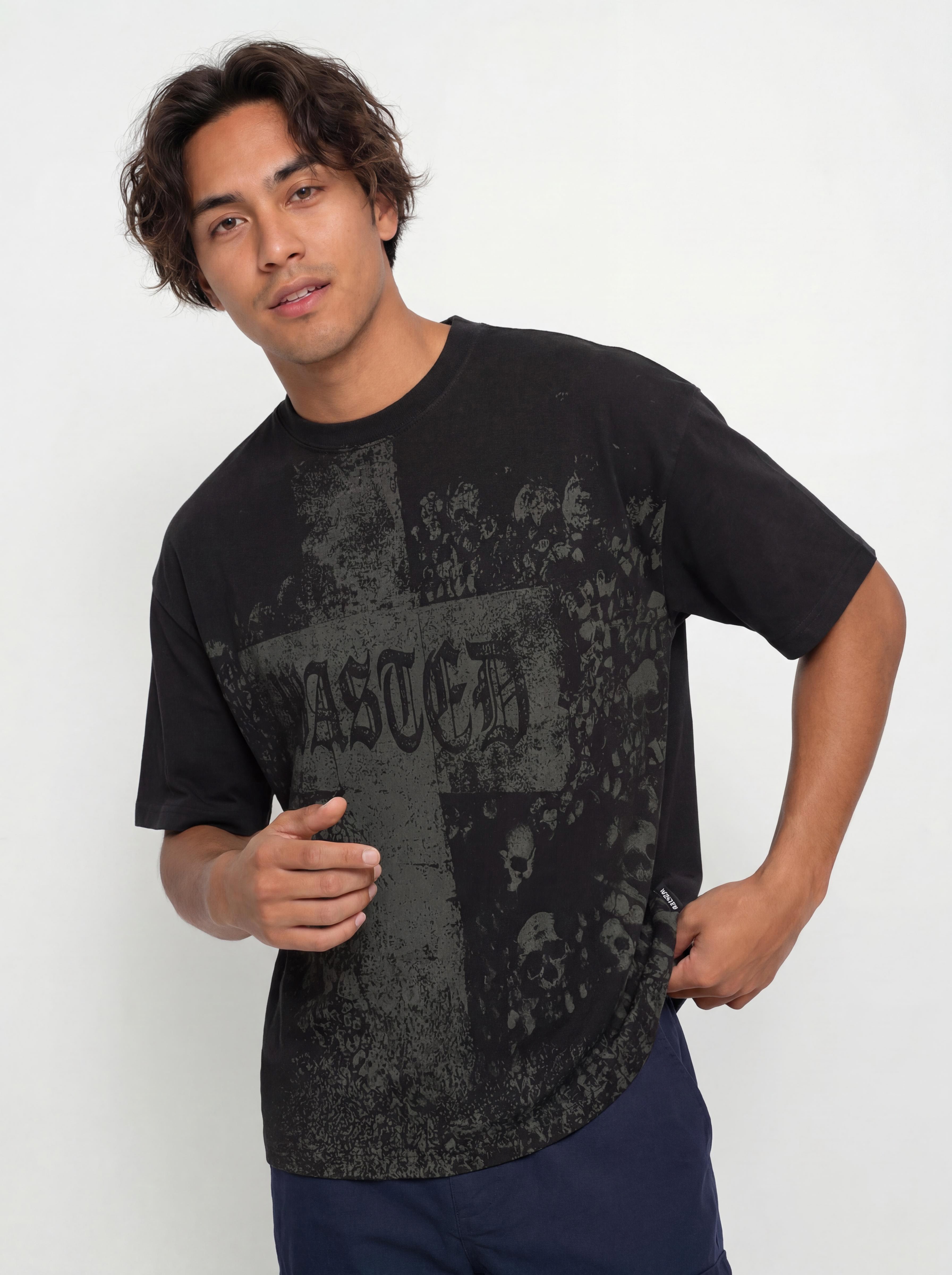 T-shirt Wasted Paris Catacombs Boxy