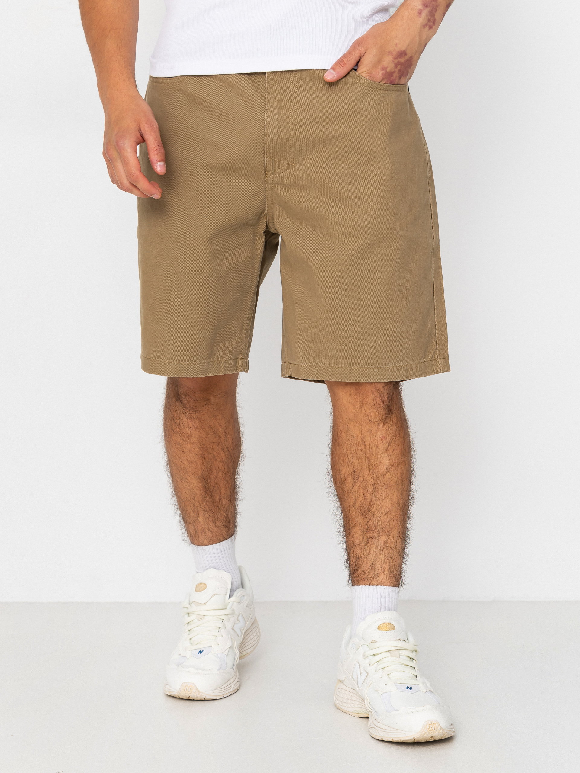 Szorty MassDnm Box (beige)