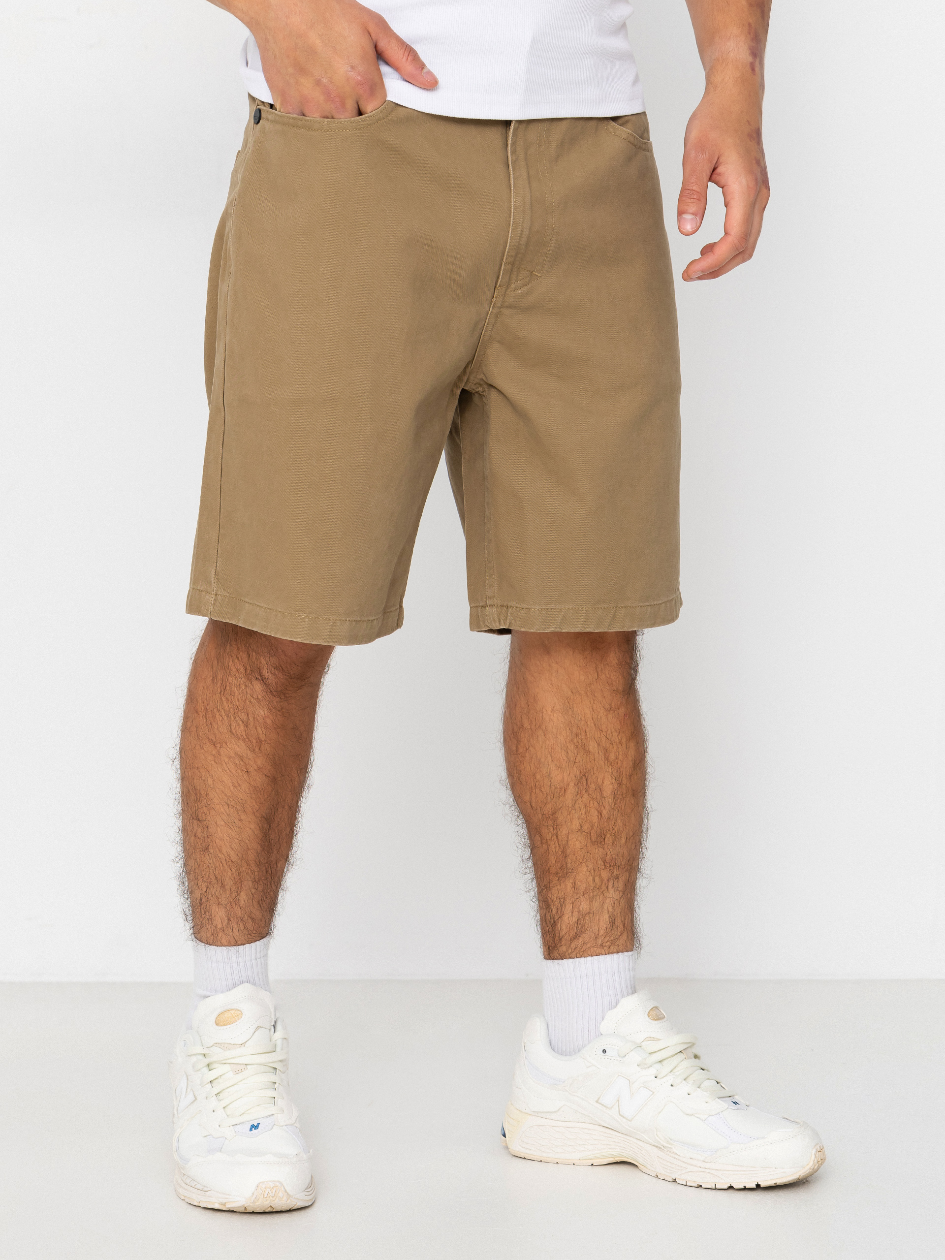 Szorty MassDnm Box (beige)