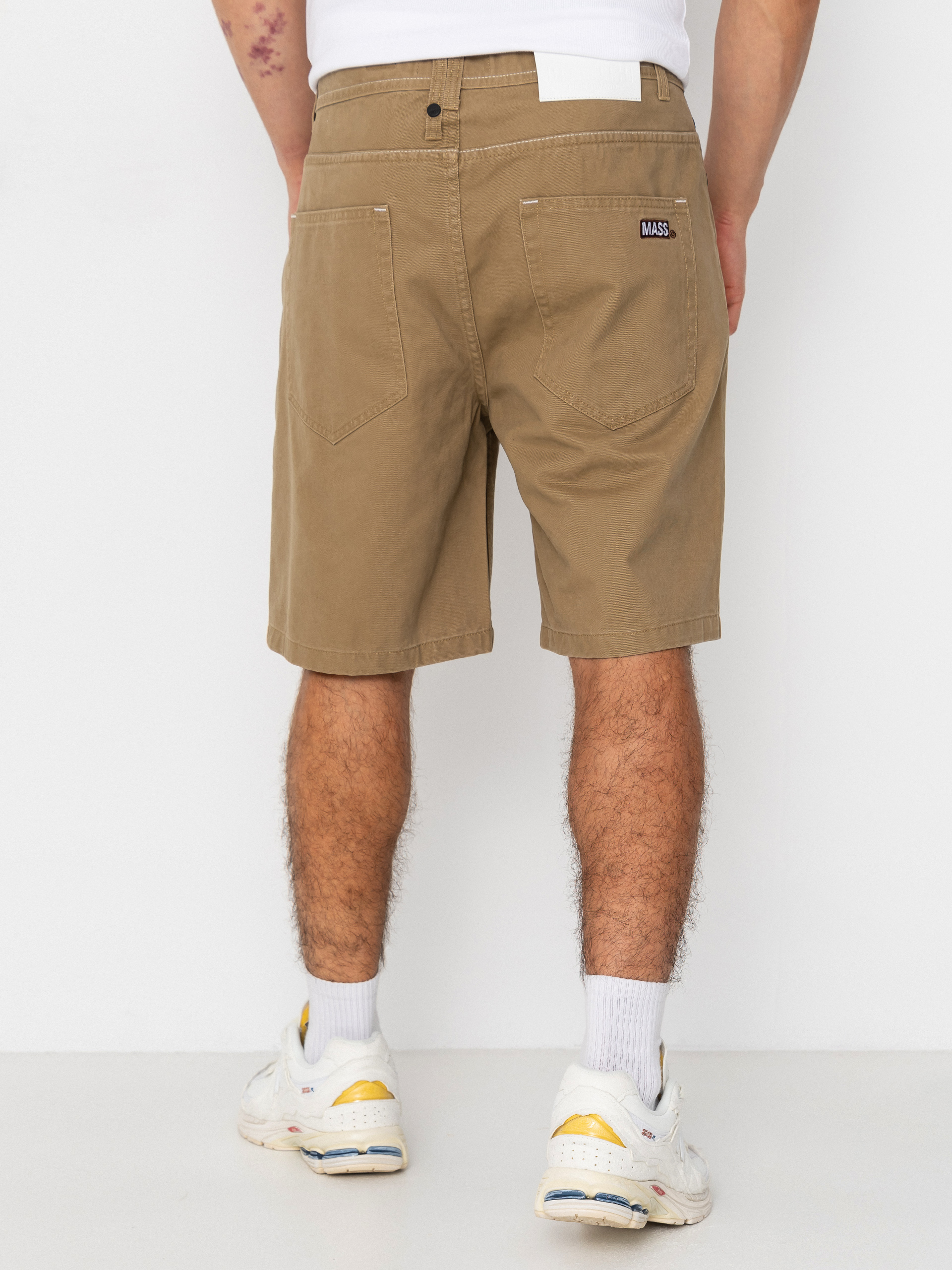 Szorty MassDnm Box (beige)