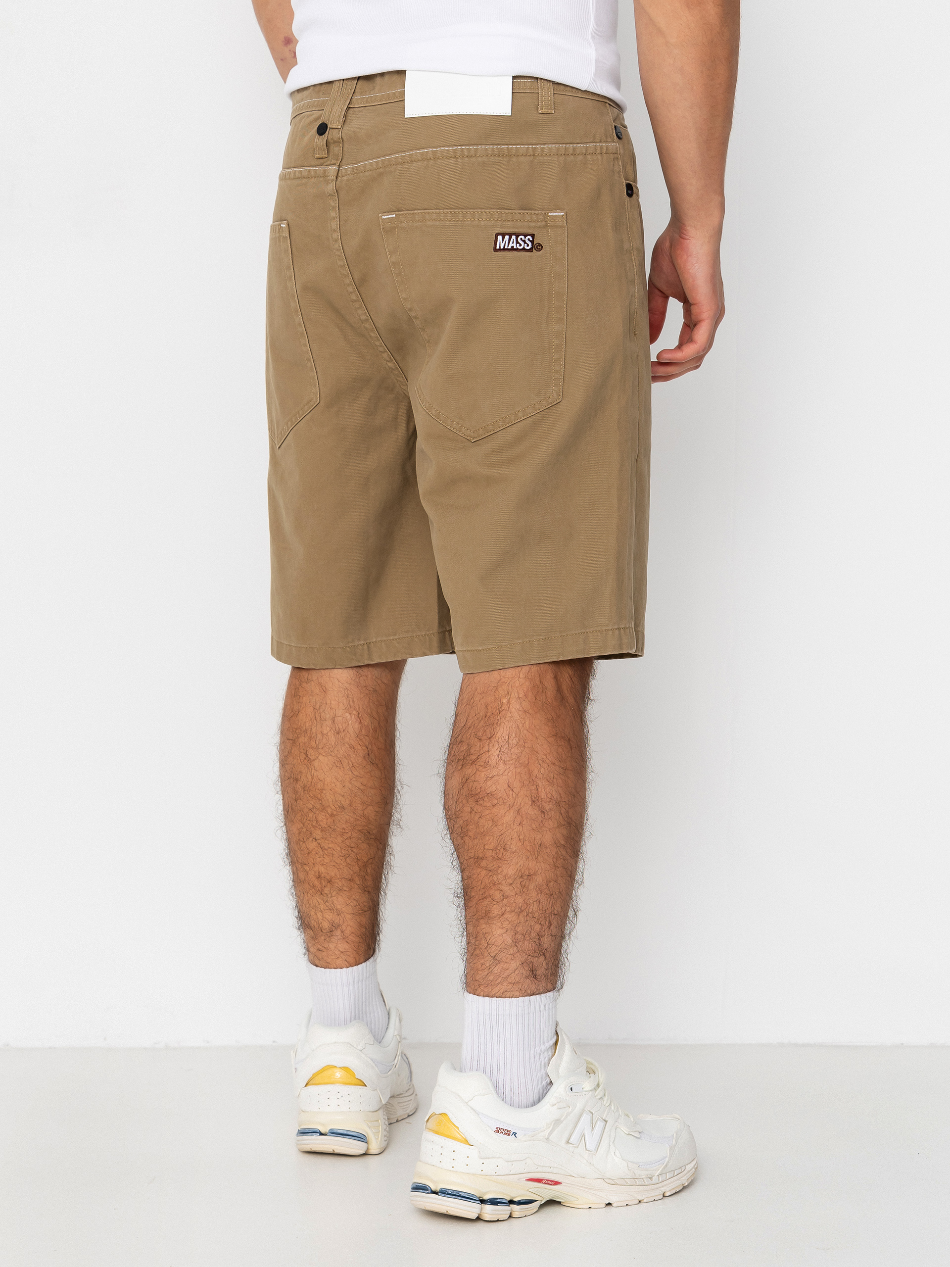 Szorty MassDnm Box (beige)