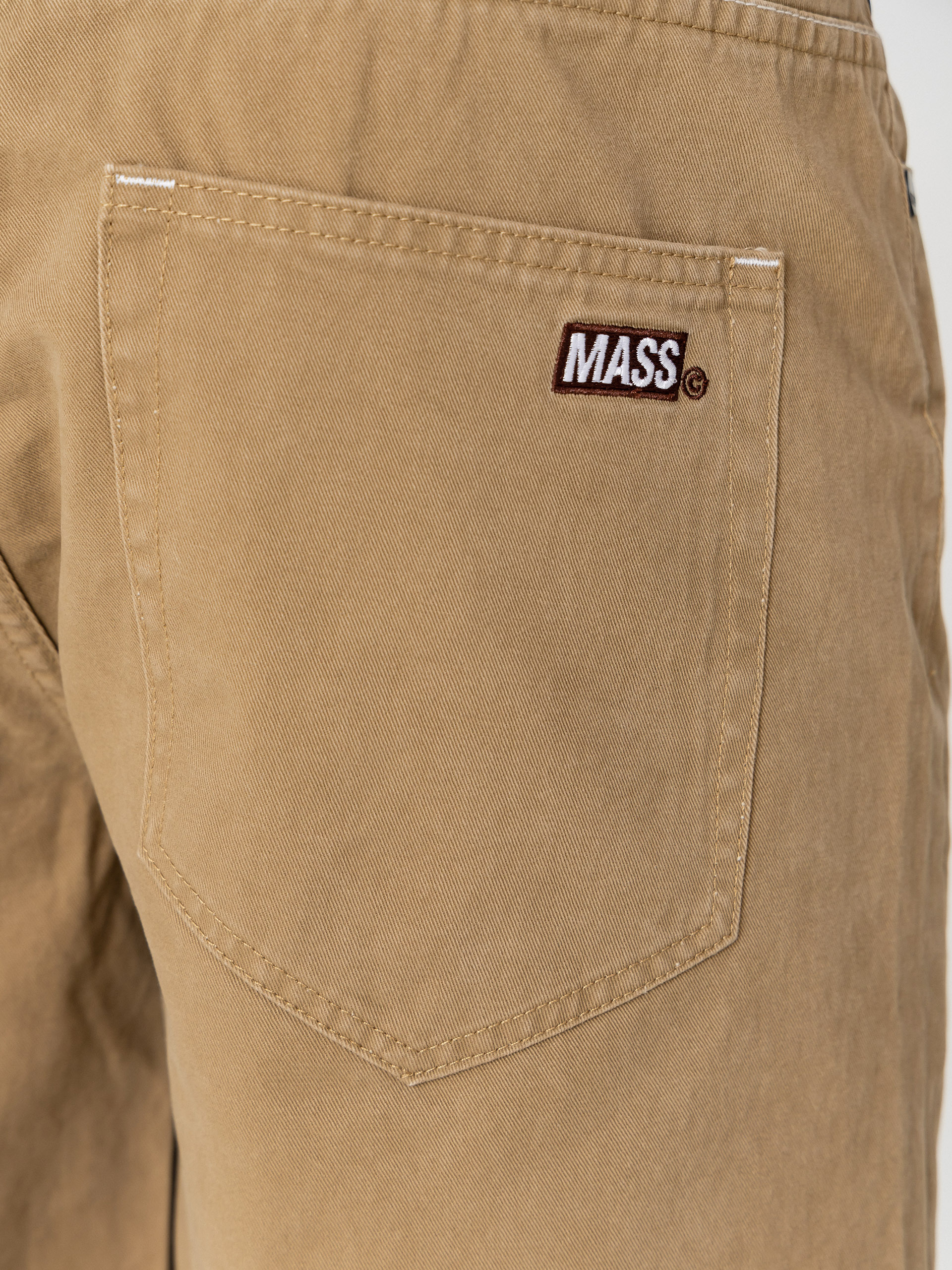 Szorty MassDnm Box (beige)