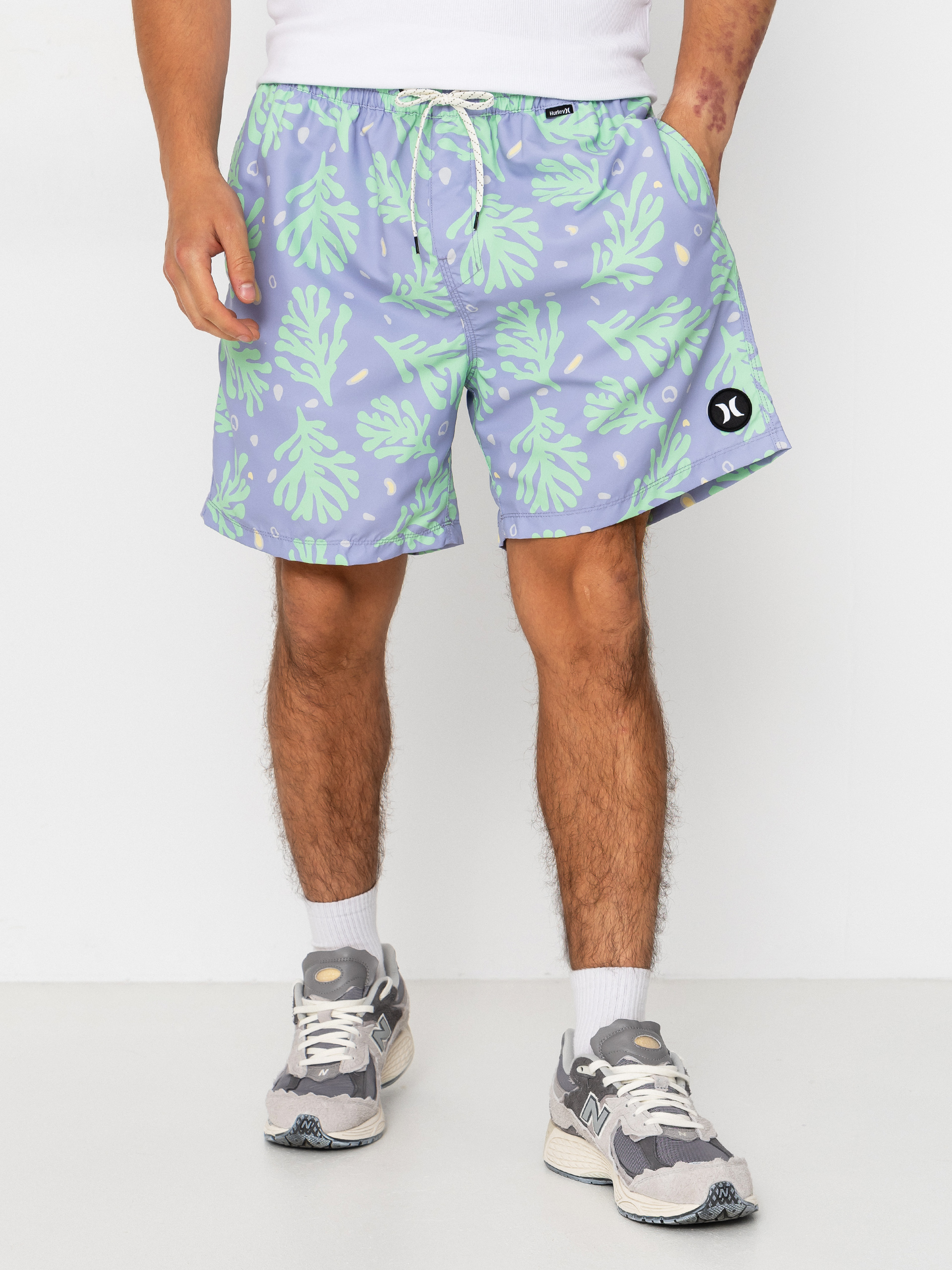 Szorty Hurley Volley Icon Coral (lavender mist)