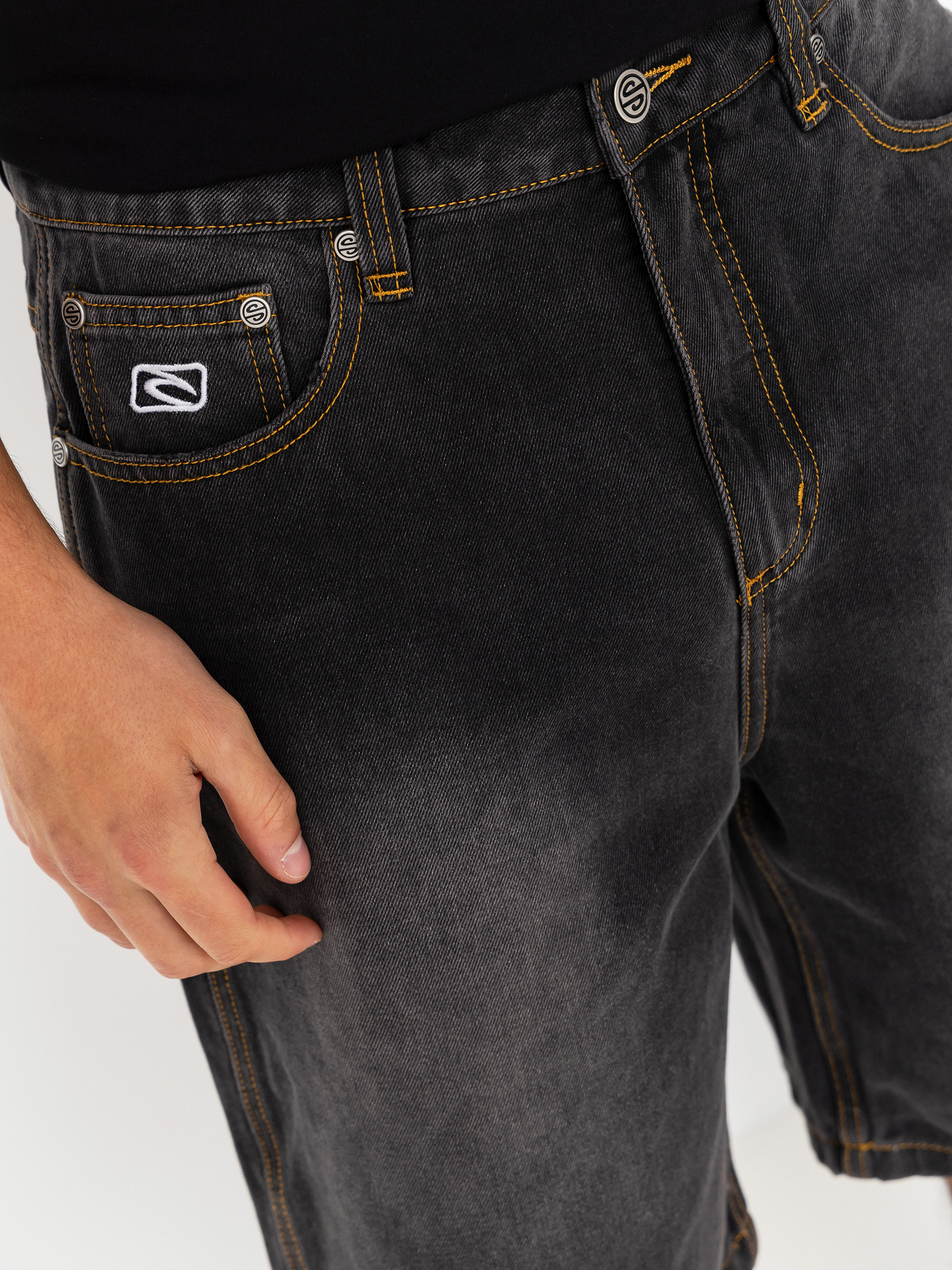 Szorty Rip Curl Inner Visions Denim (dark acid black)