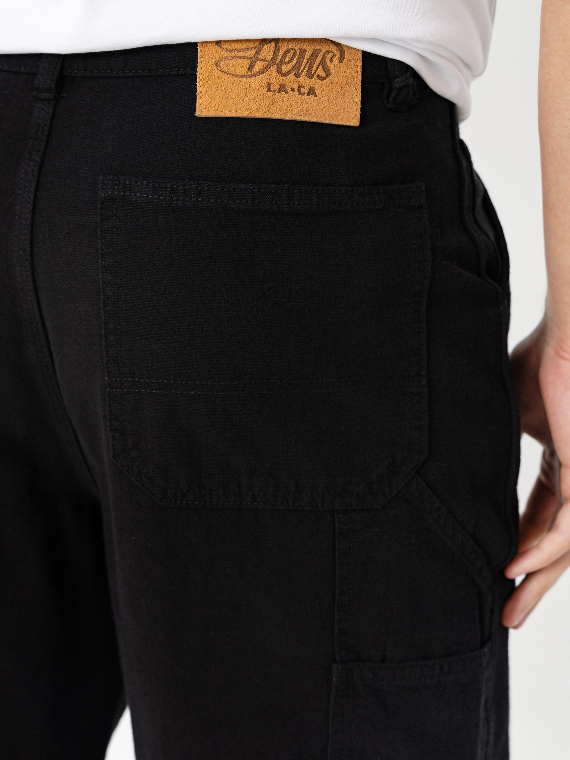 Szorty Deus Ex Machina Big Fella Chambray (black)