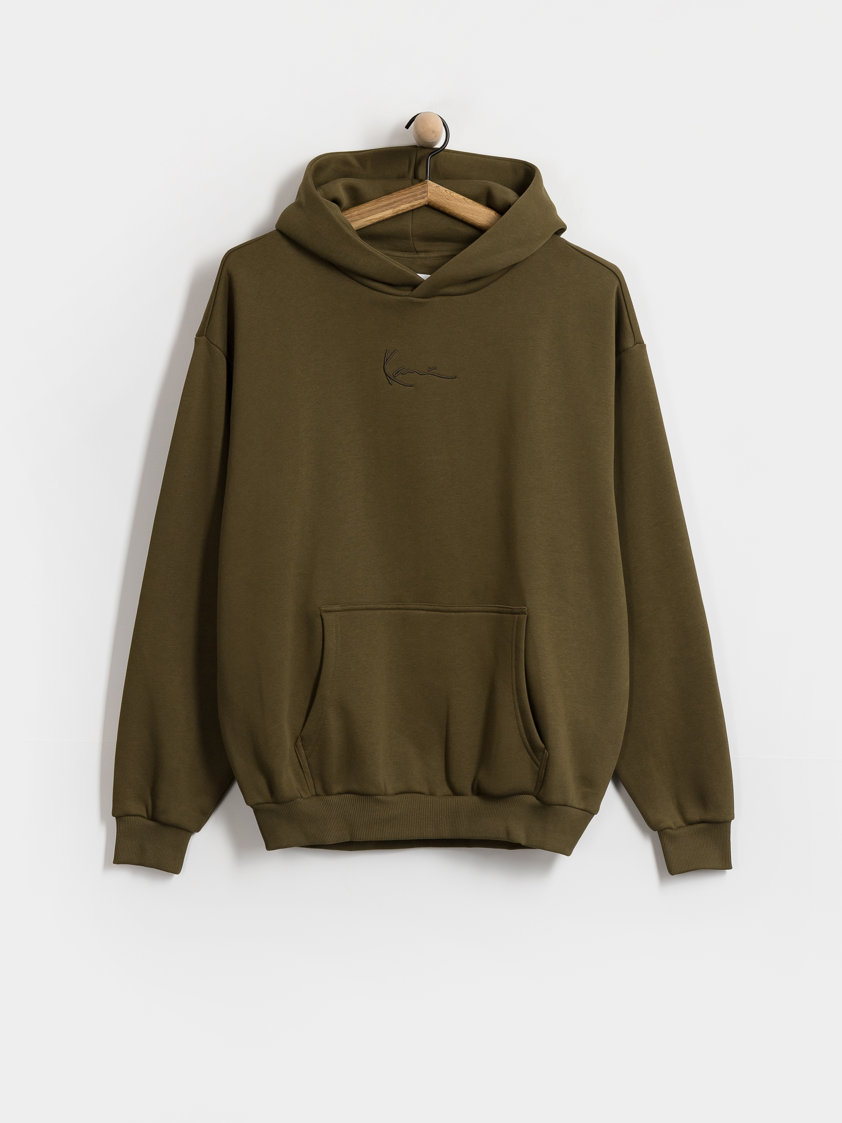 Bluza z kapturem Karl Kani Small Signature Essential HD (green)