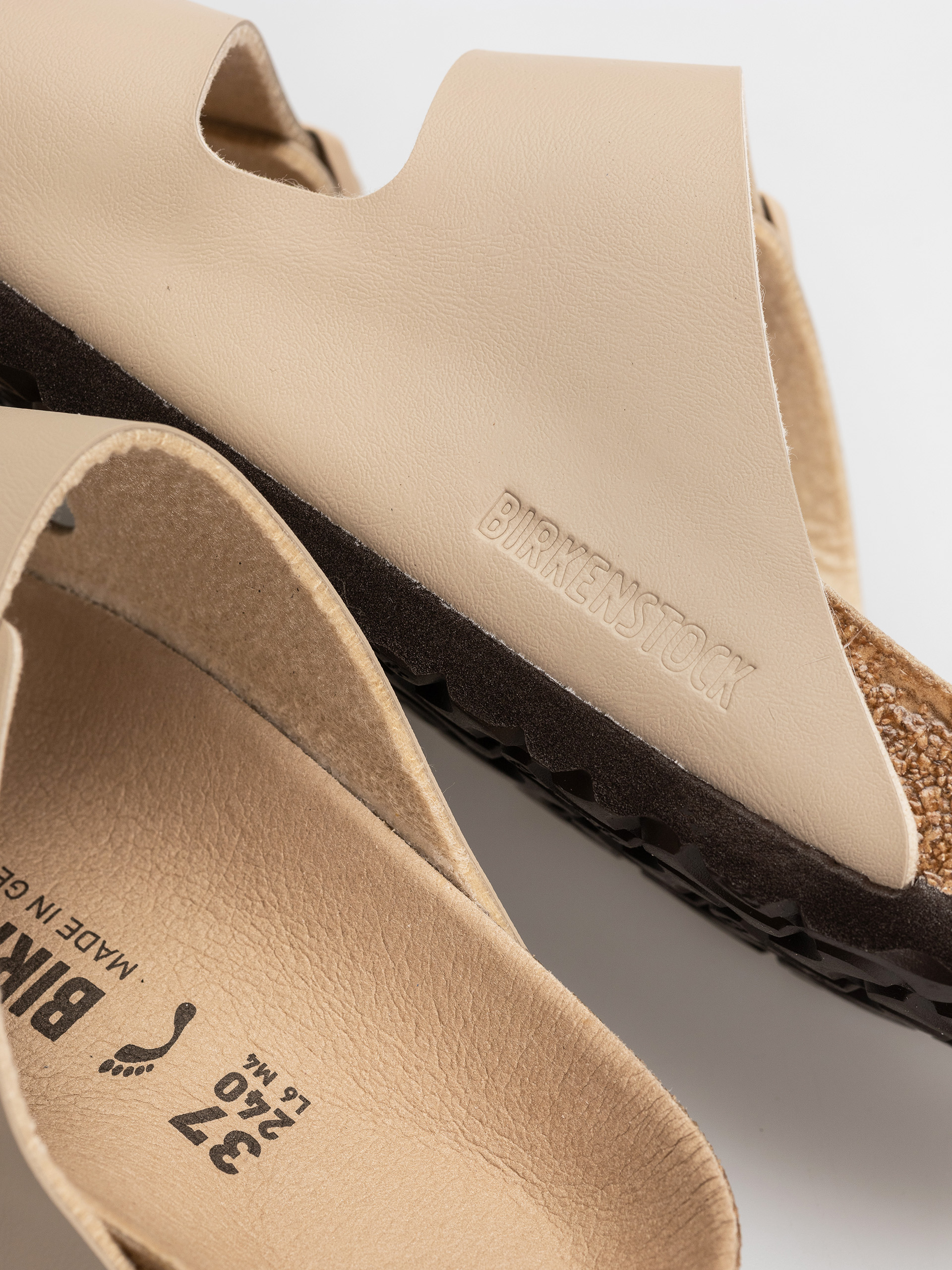 Klapki Birkenstock Arizona Birko Flor Narrow (triples sandcastle)