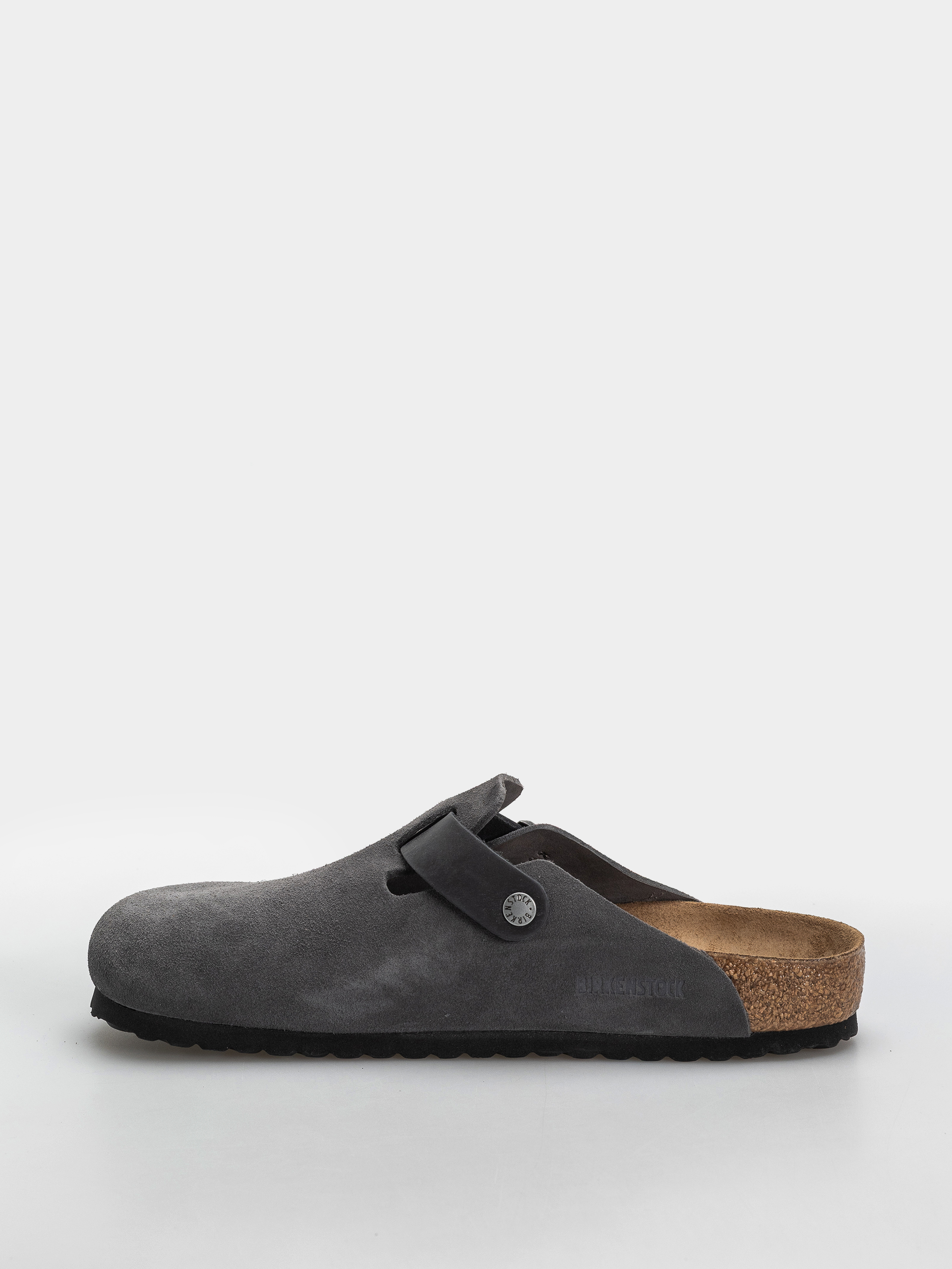 Klapki Birkenstock Boston Mixed Leather Regular (charcoal)