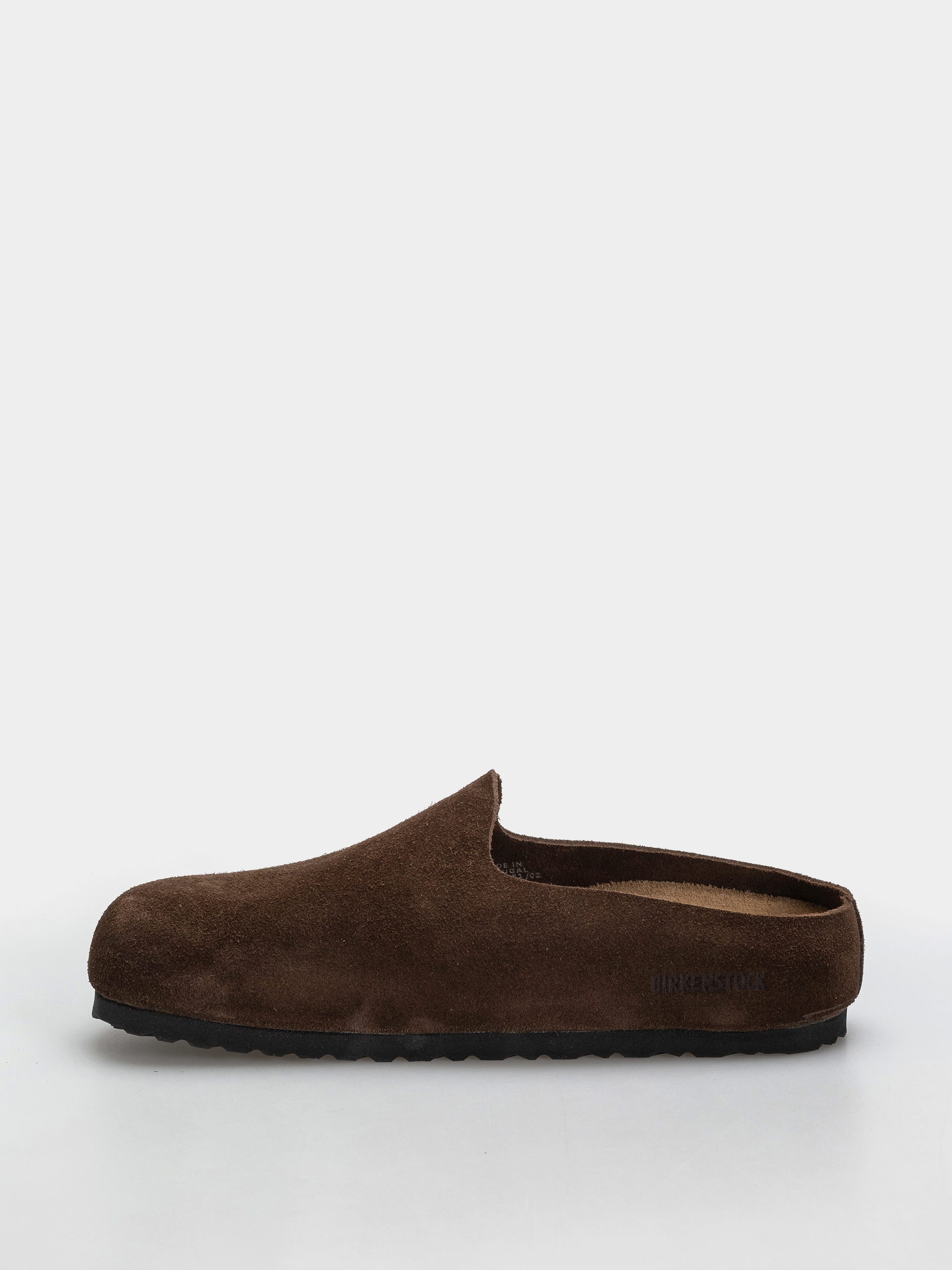 Klapki Birkenstock Amsterdam Wrapped Suede Leather Narrow (carafe)