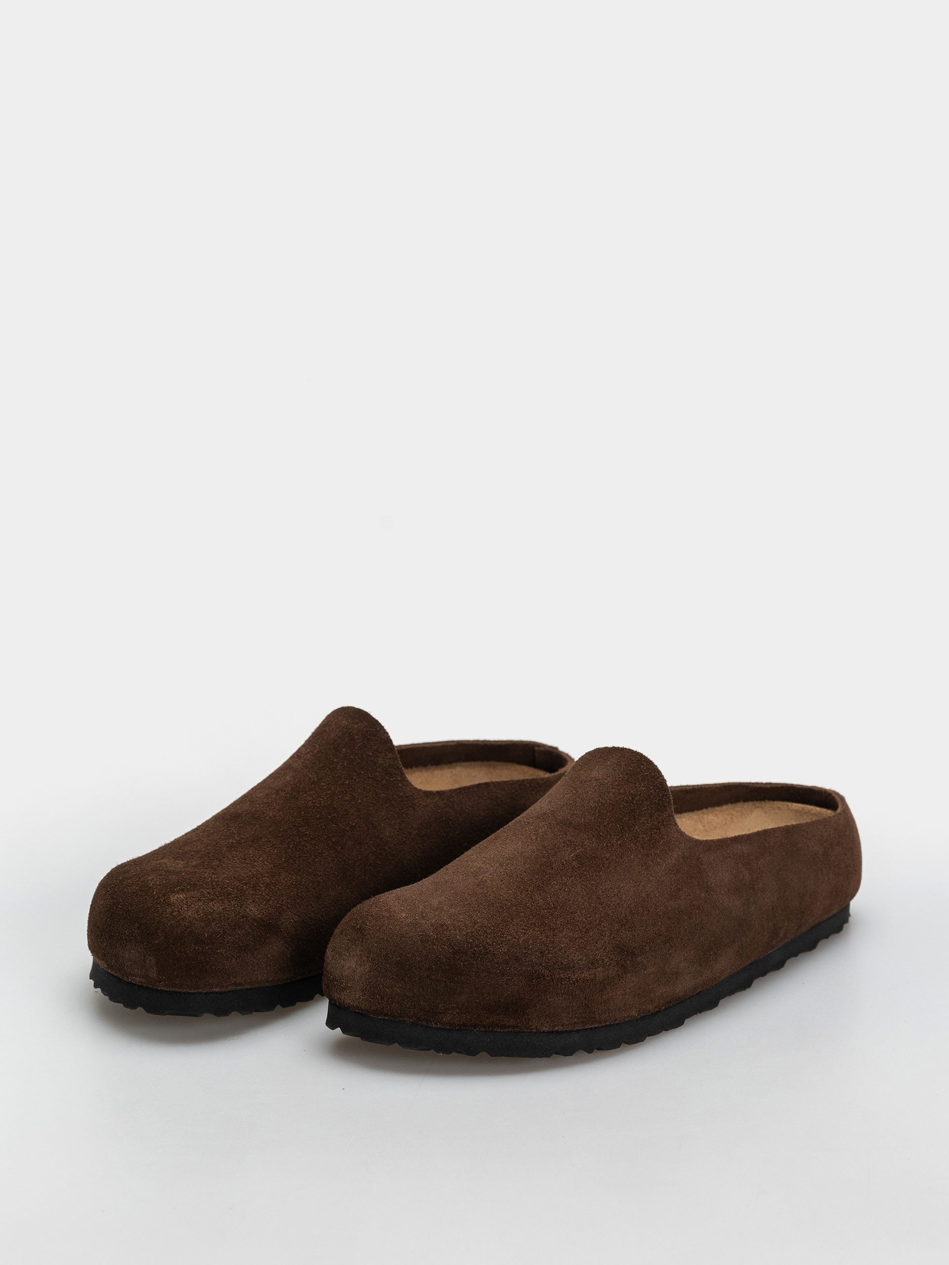 Klapki Birkenstock Amsterdam Wrapped Suede Leather Narrow (carafe)