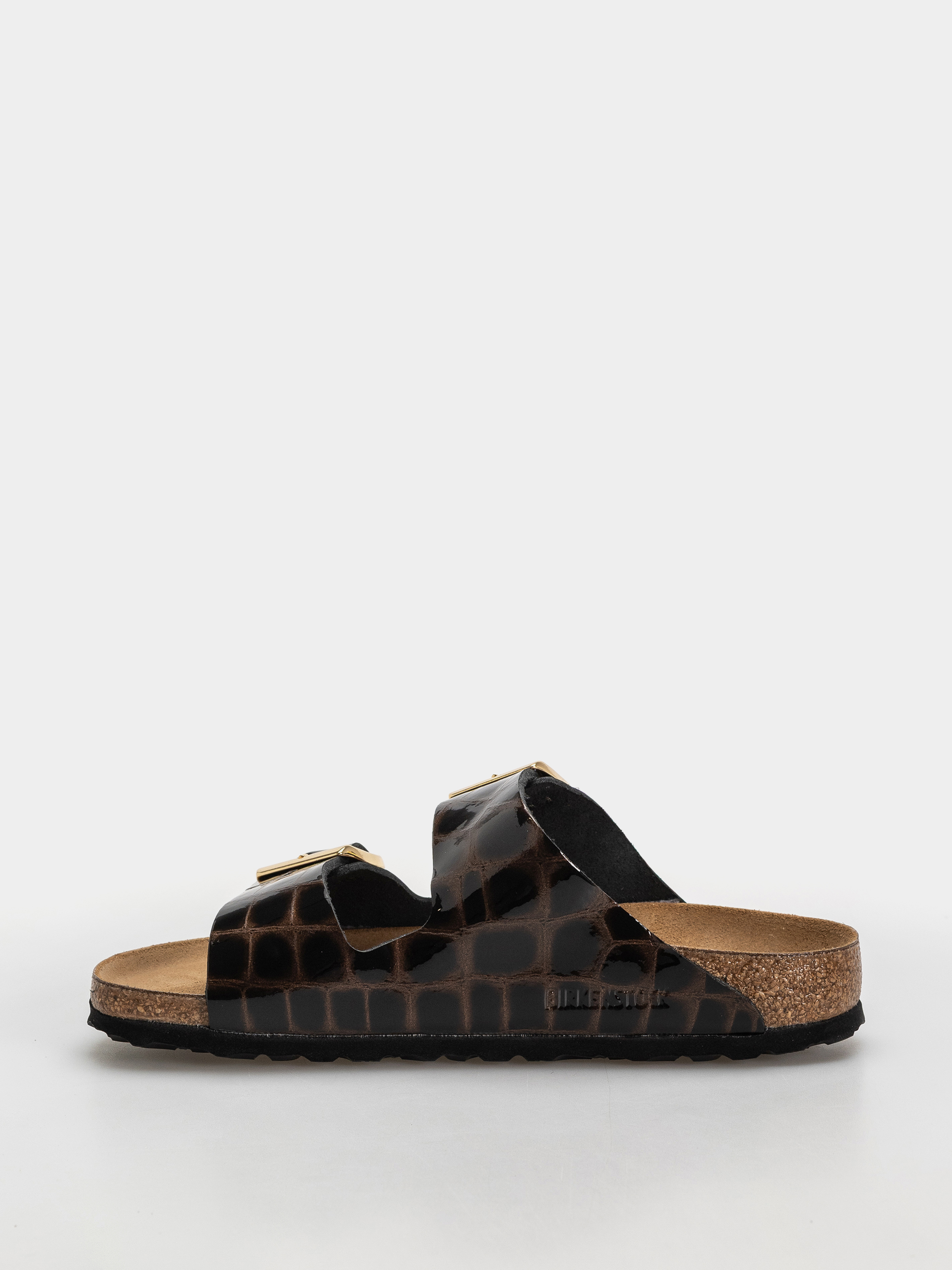 Klapki Birkenstock Arizona Leather Narrow Wmn (emboss leather black)