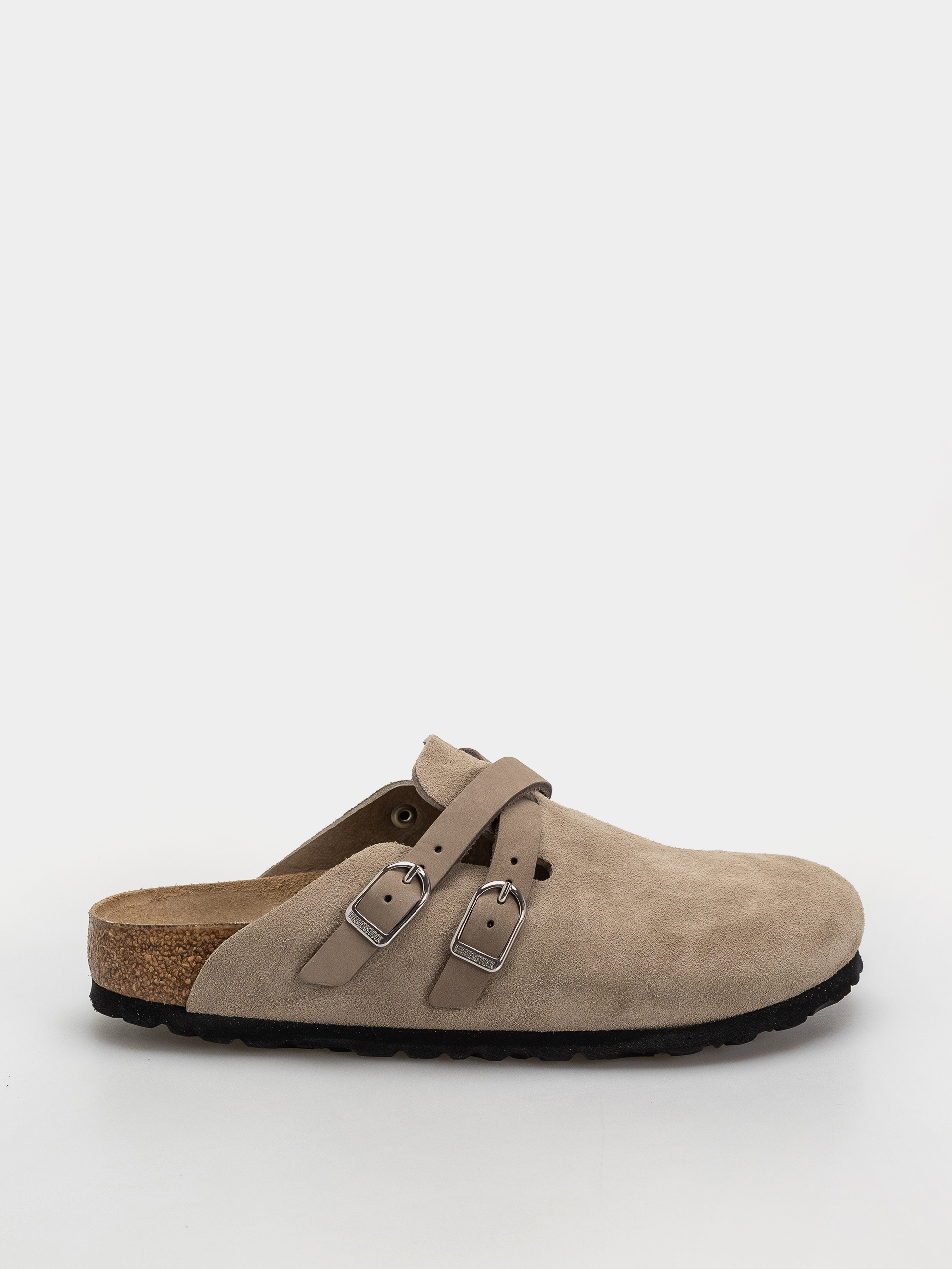 Klapki Birkenstock Blair Suede Leather Narrow Wmn (taupe)