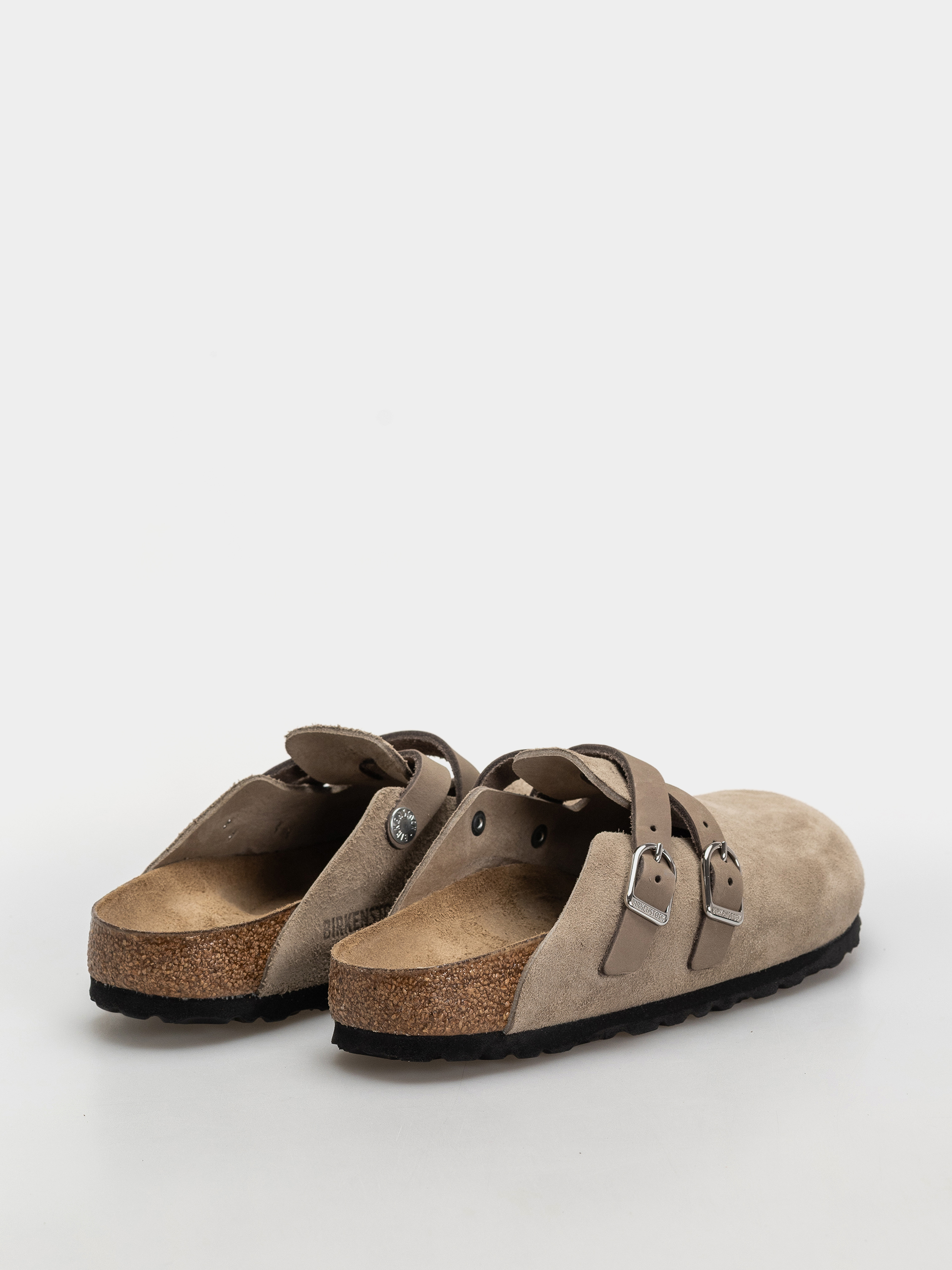 Klapki Birkenstock Blair Suede Leather Narrow Wmn (taupe)