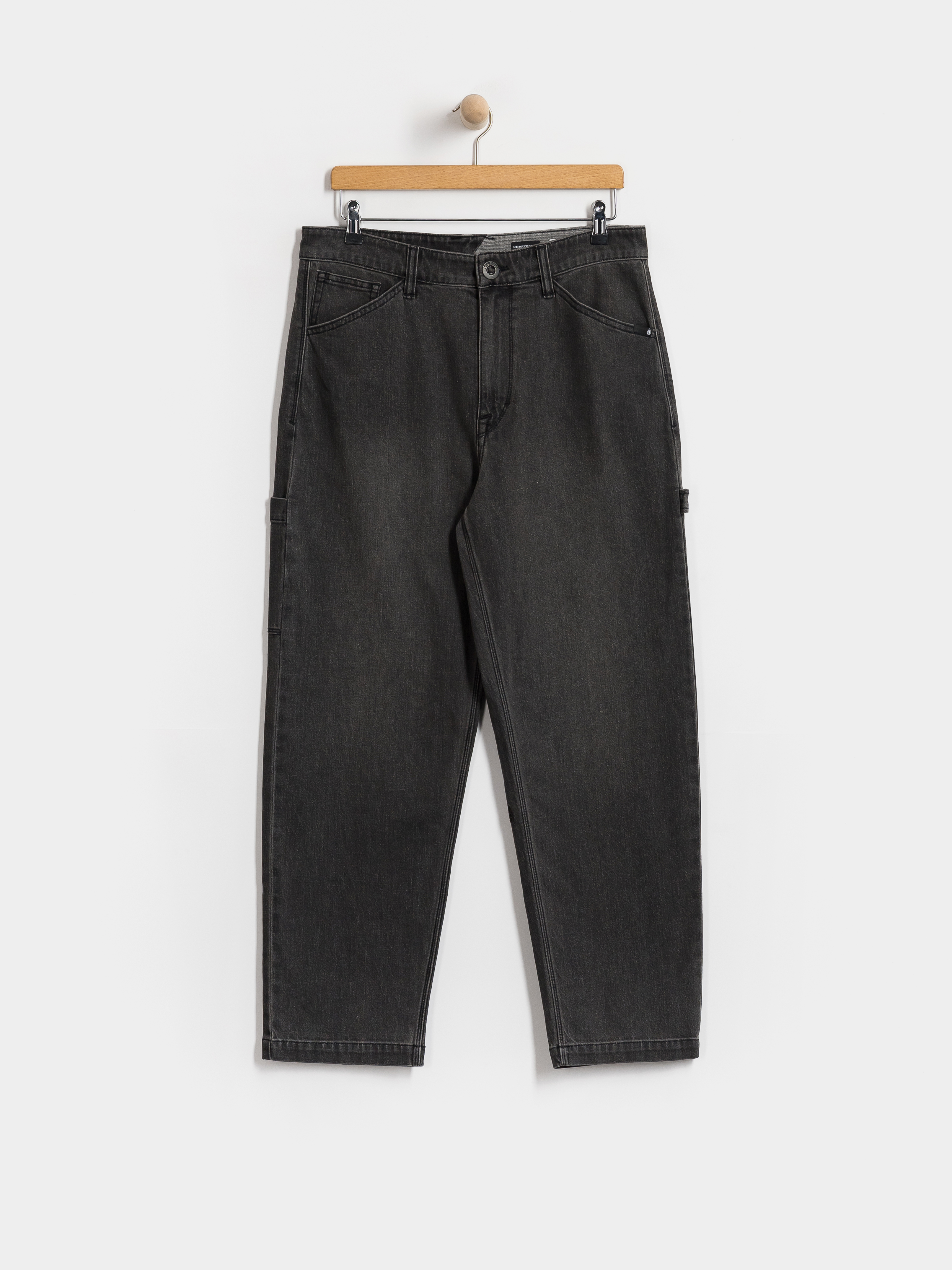 Spodnie Volcom Kraftsman II (black grey)