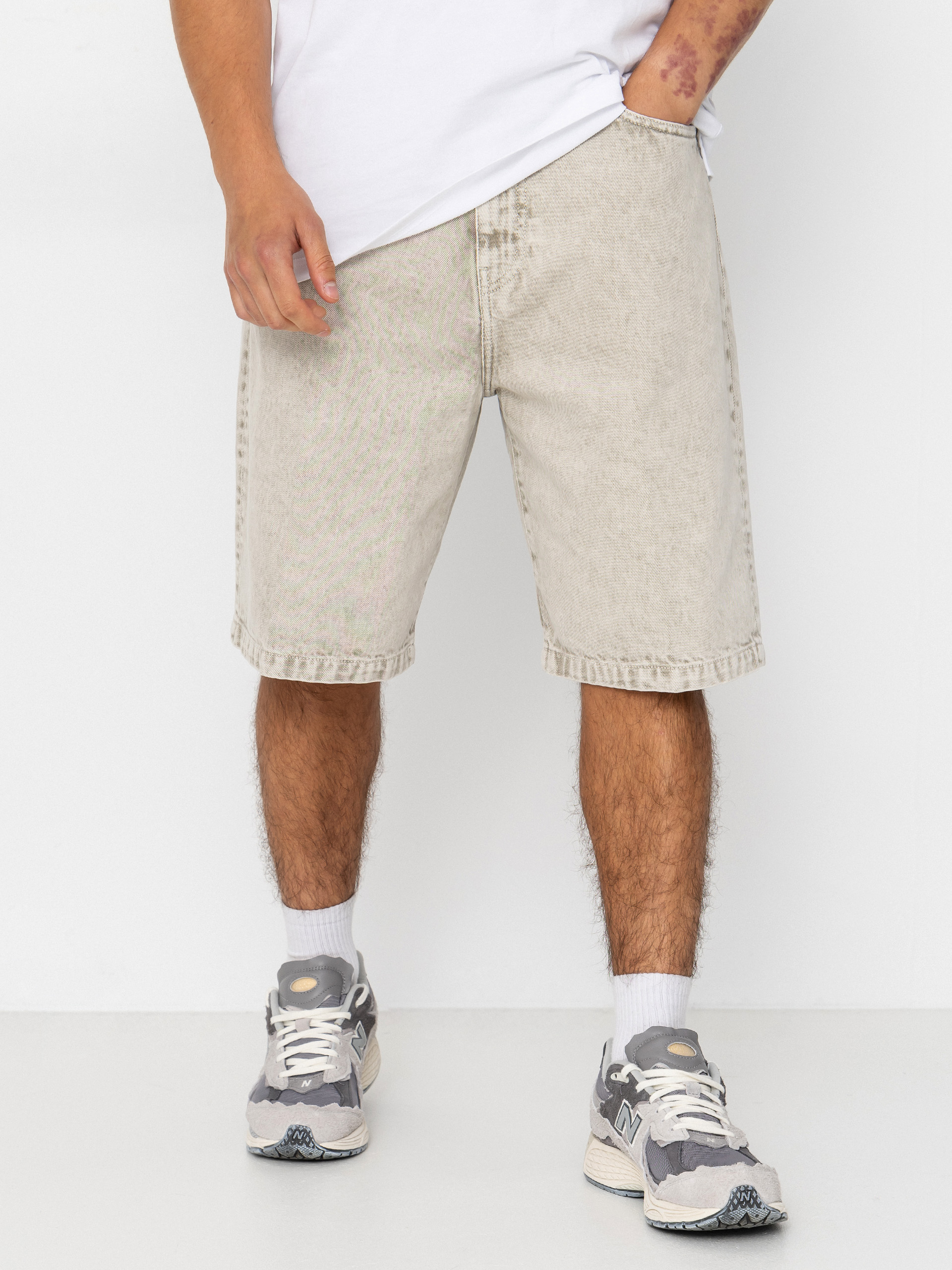 Szorty Carhartt WIP Landon (opuntia chalk wash)