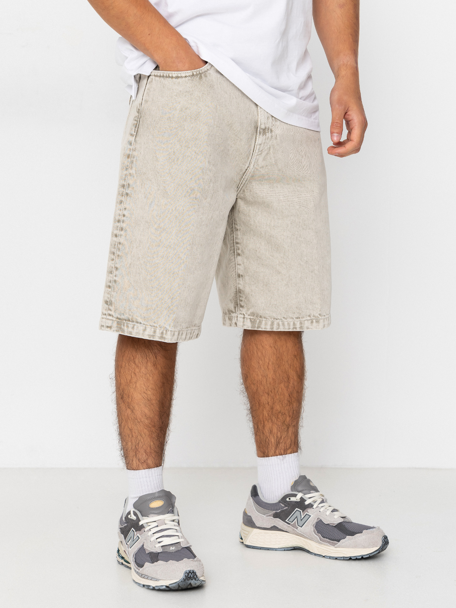 Szorty Carhartt WIP Landon (opuntia chalk wash)