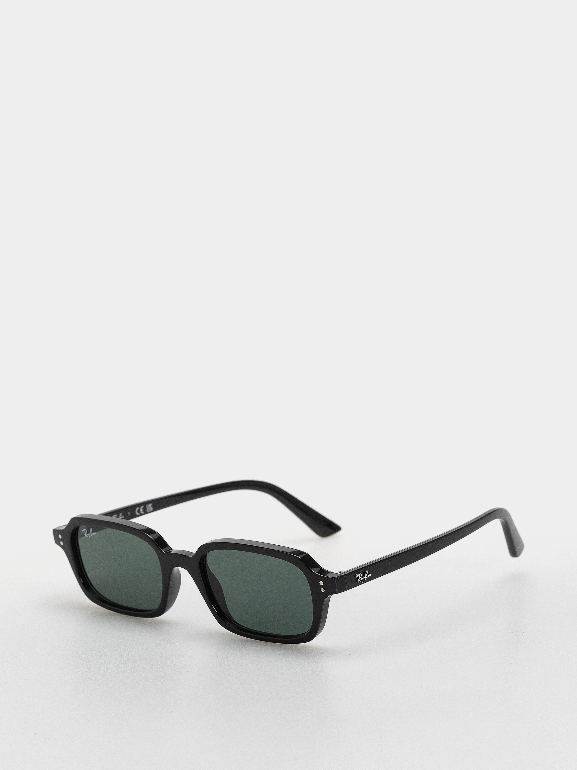 Okulary przeciwsu0142oneczne Ray-Ban Zuri (polerowany czarny/ciemnozielony)