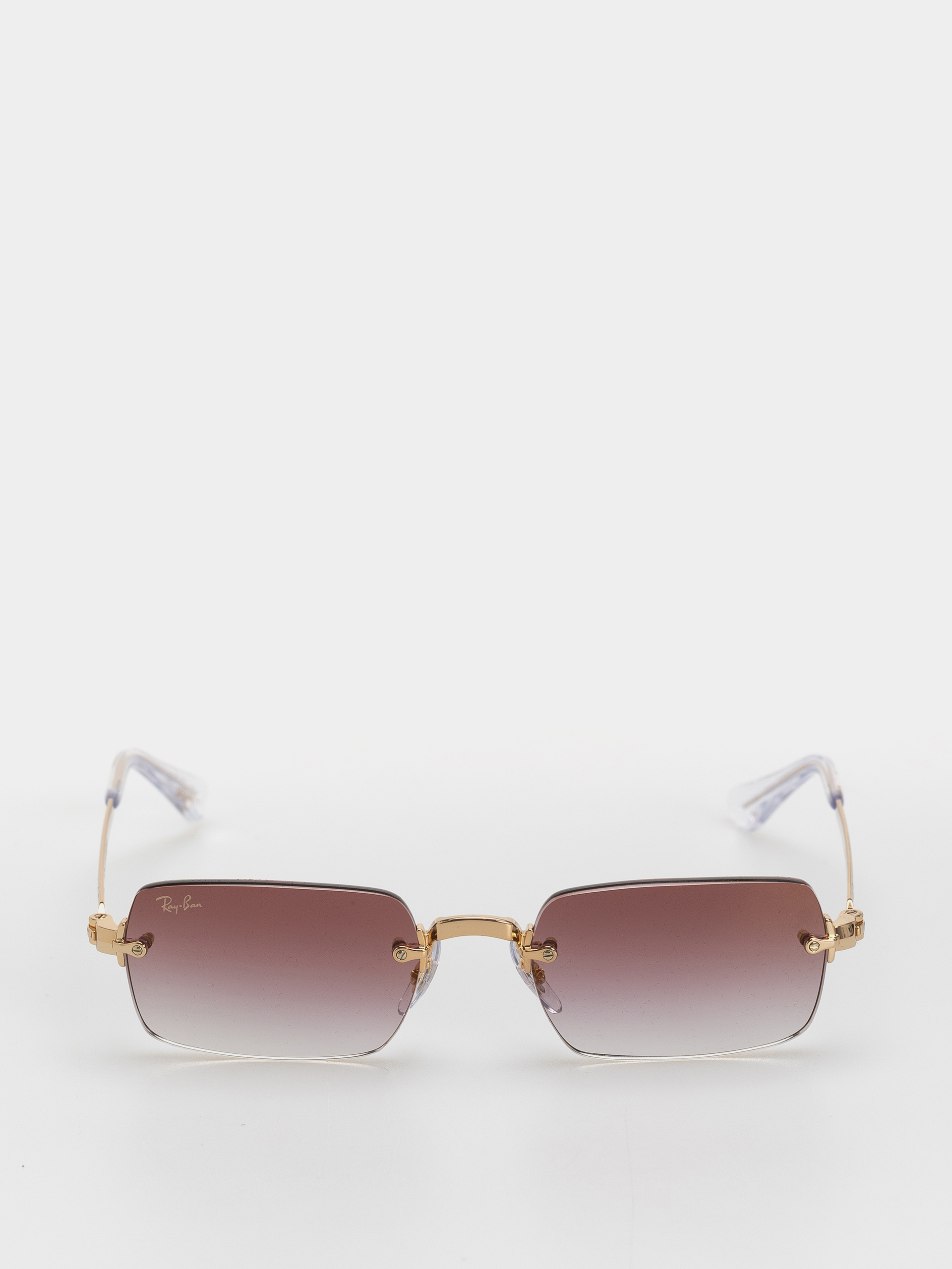 Okulary przeciwsłoneczne Ray-Ban Rb3928 By A$Ap Rocky (polerowany złoto arista/przezroczysty ciemnopurpurowy gradalny)