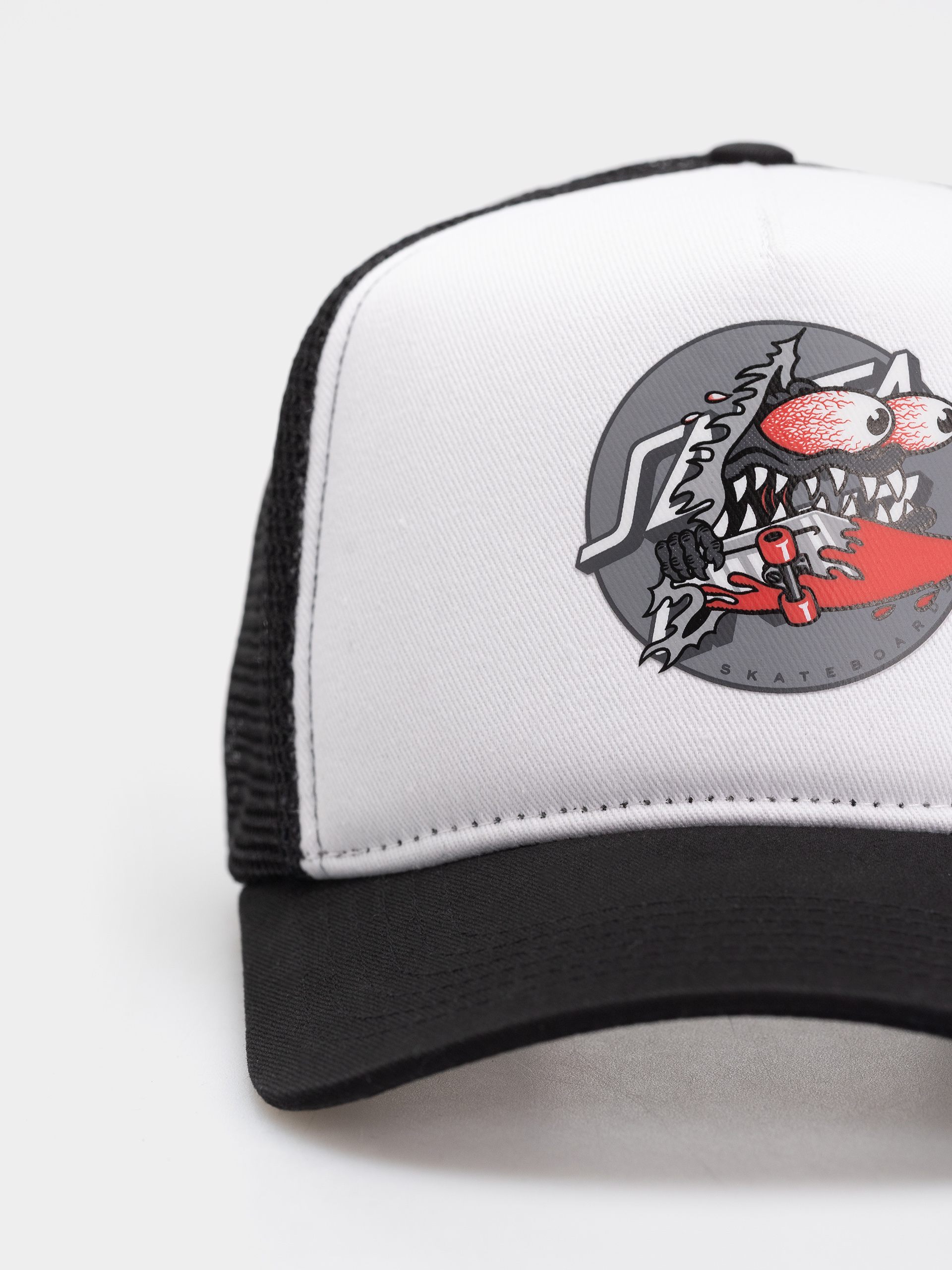 Czapka z daszkiem Santa Cruz Meek Slashed Dot (black/white)