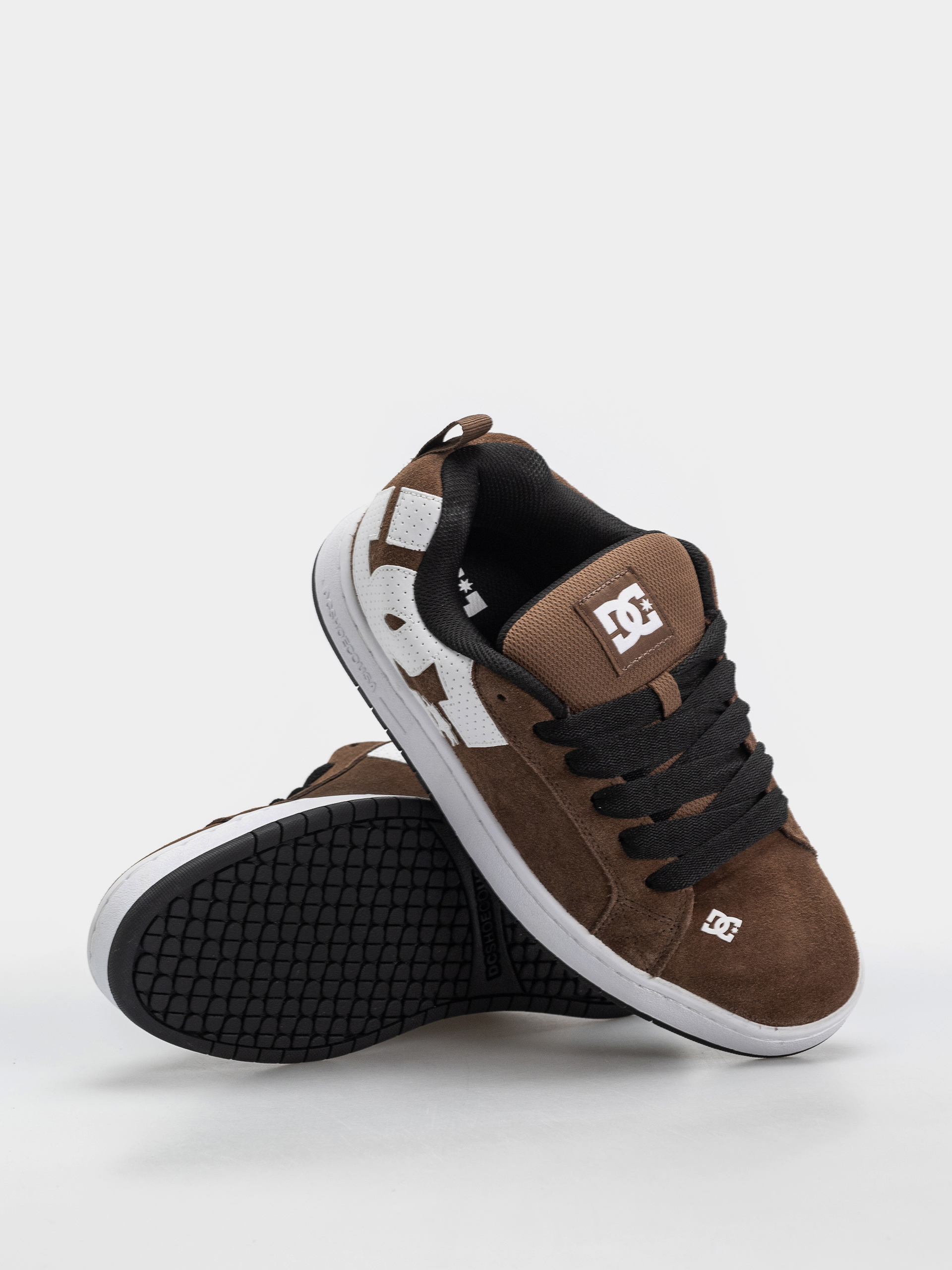 Buty DC Court Graffik Se (brown/white)