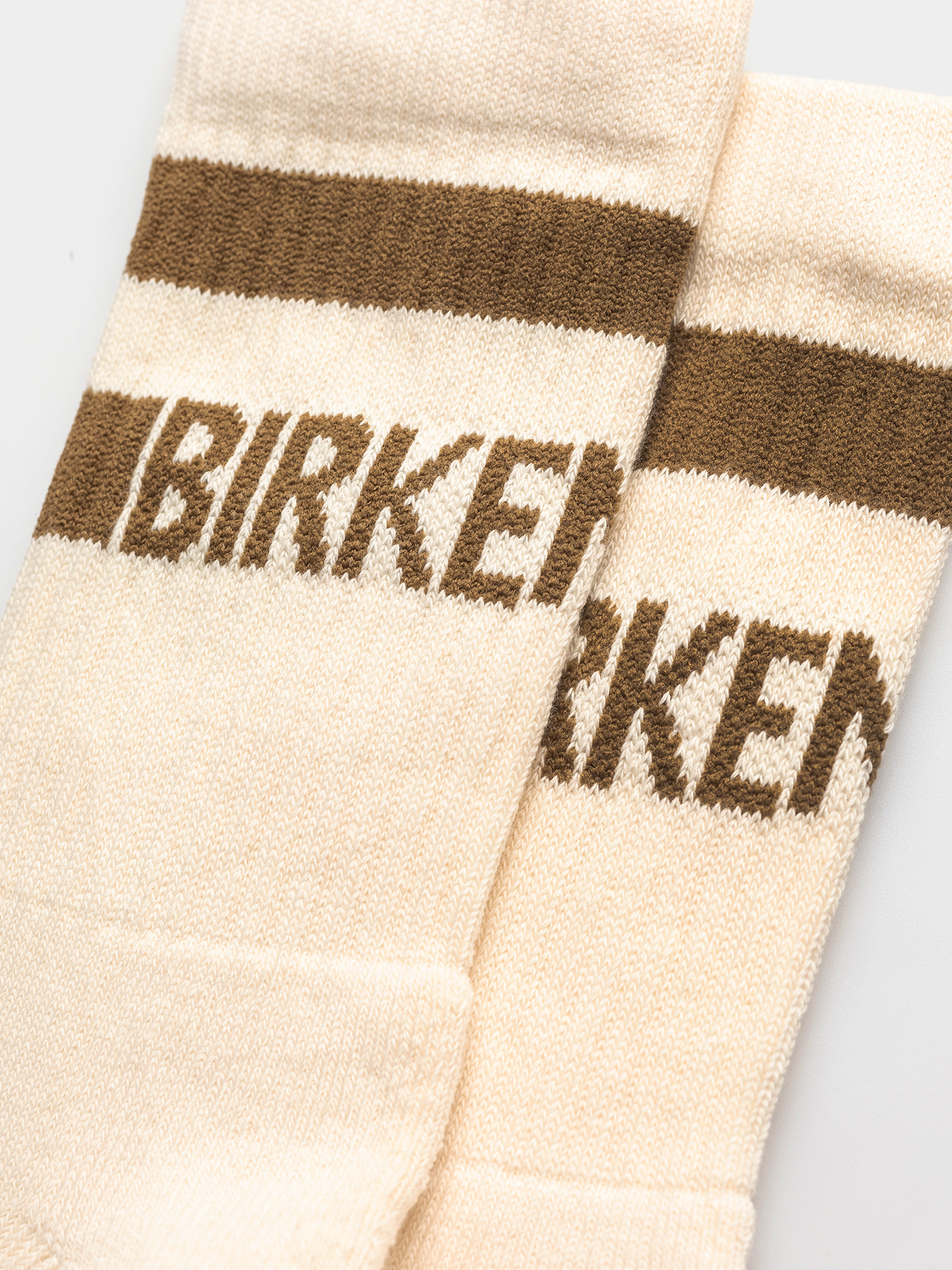 Skarpetki Birkenstock Cotton Crew 2 Pack (eggshell)