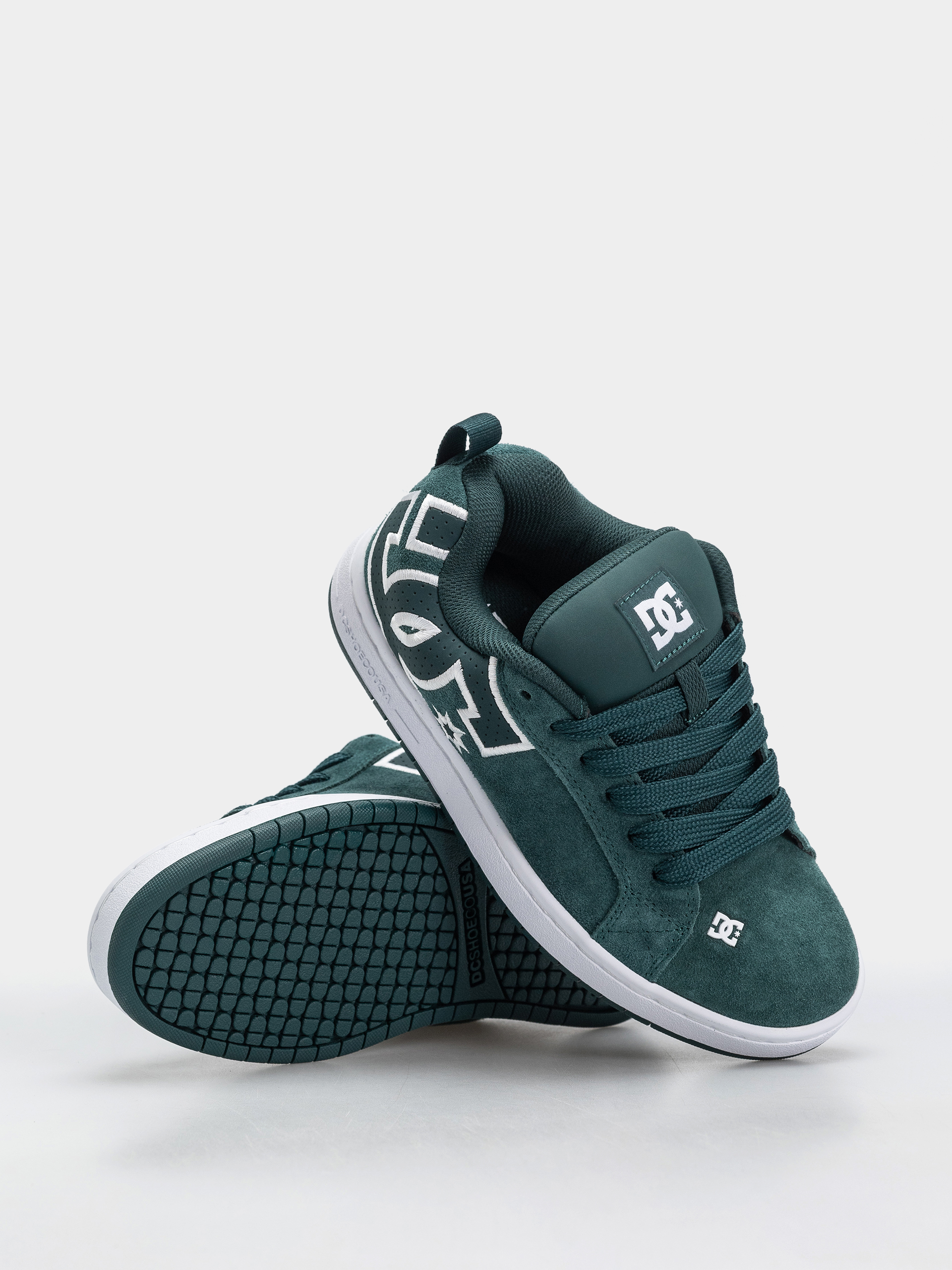 Buty DC Court Graffik Se (dark green/white)