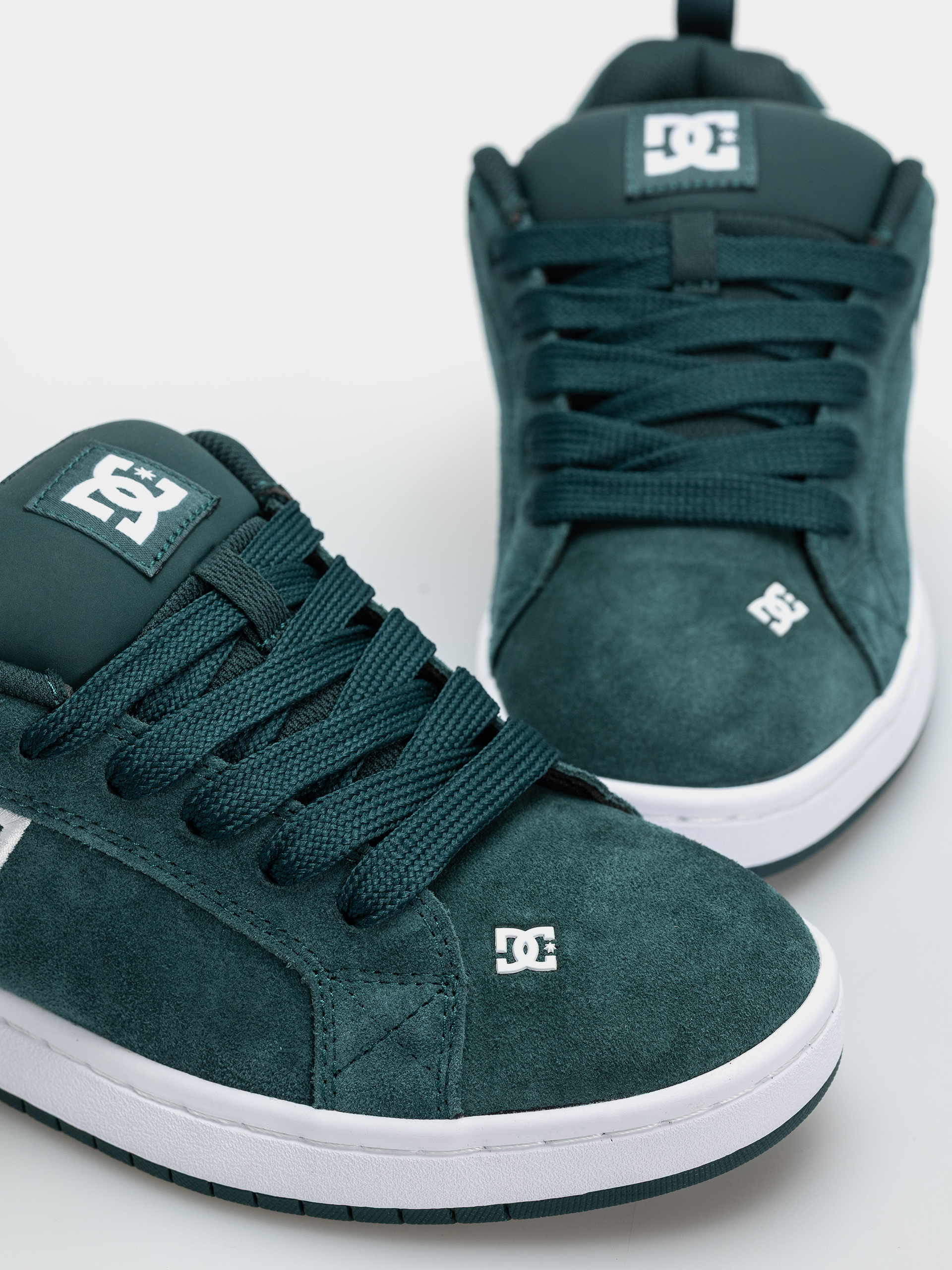 Buty DC Court Graffik Se (dark green/white)