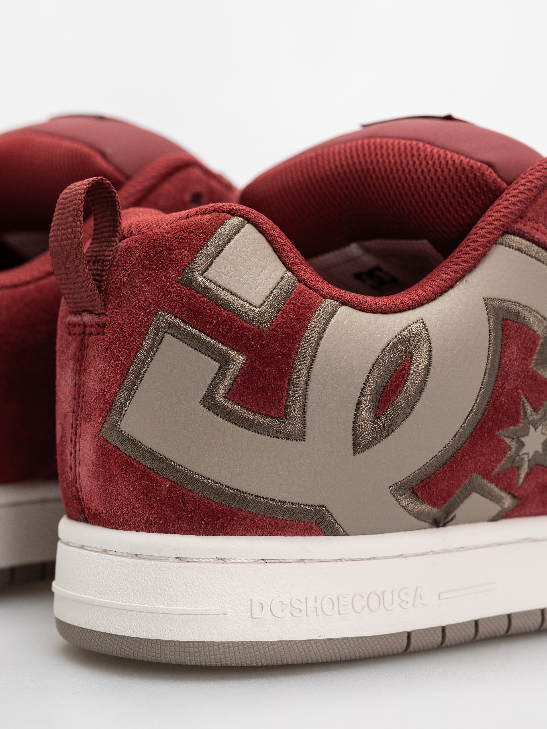 Buty DC Court Graffik Se (brick red/warm taupe/off white)