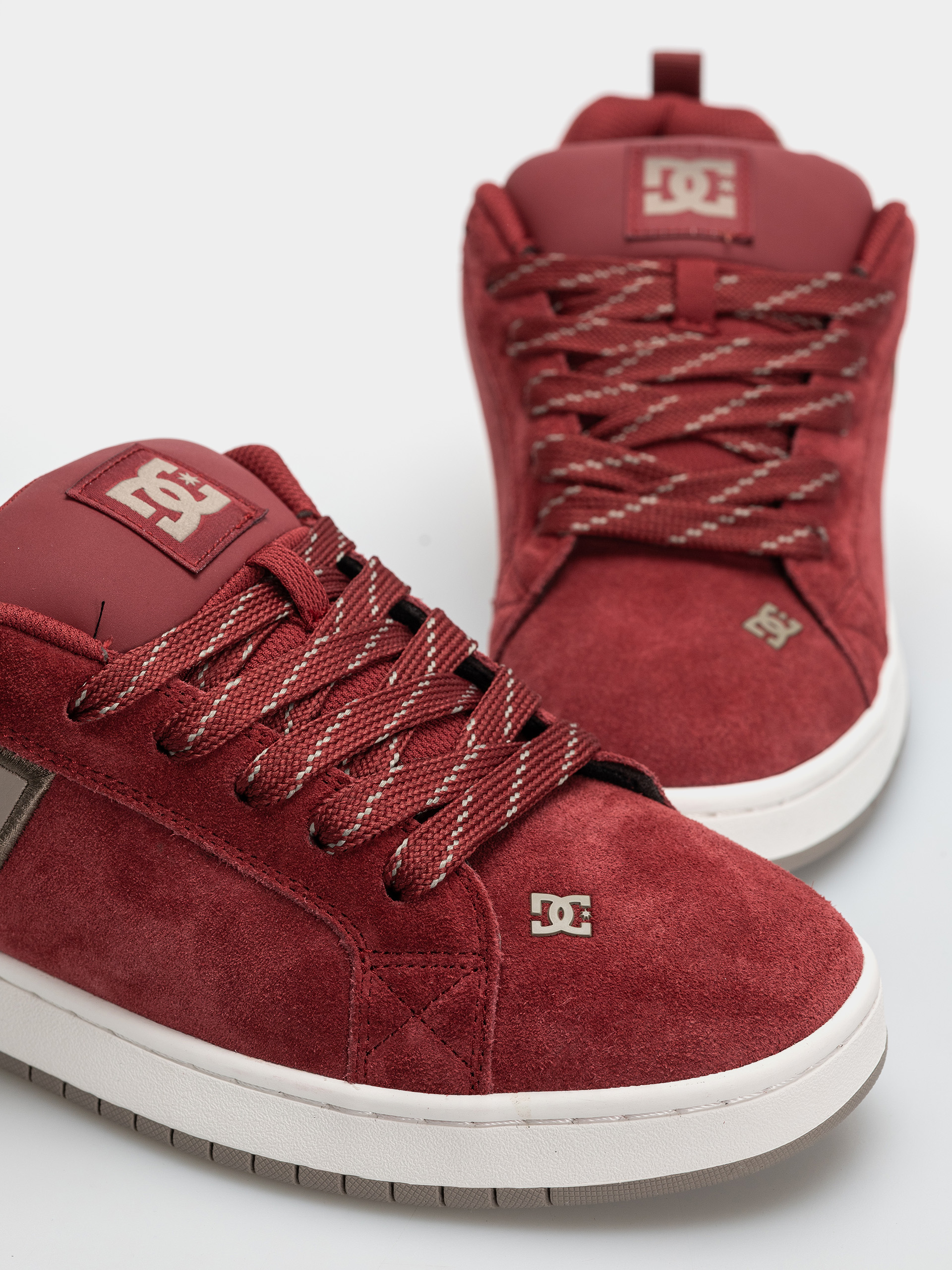 Buty DC Court Graffik Se (brick red/warm taupe/off white)
