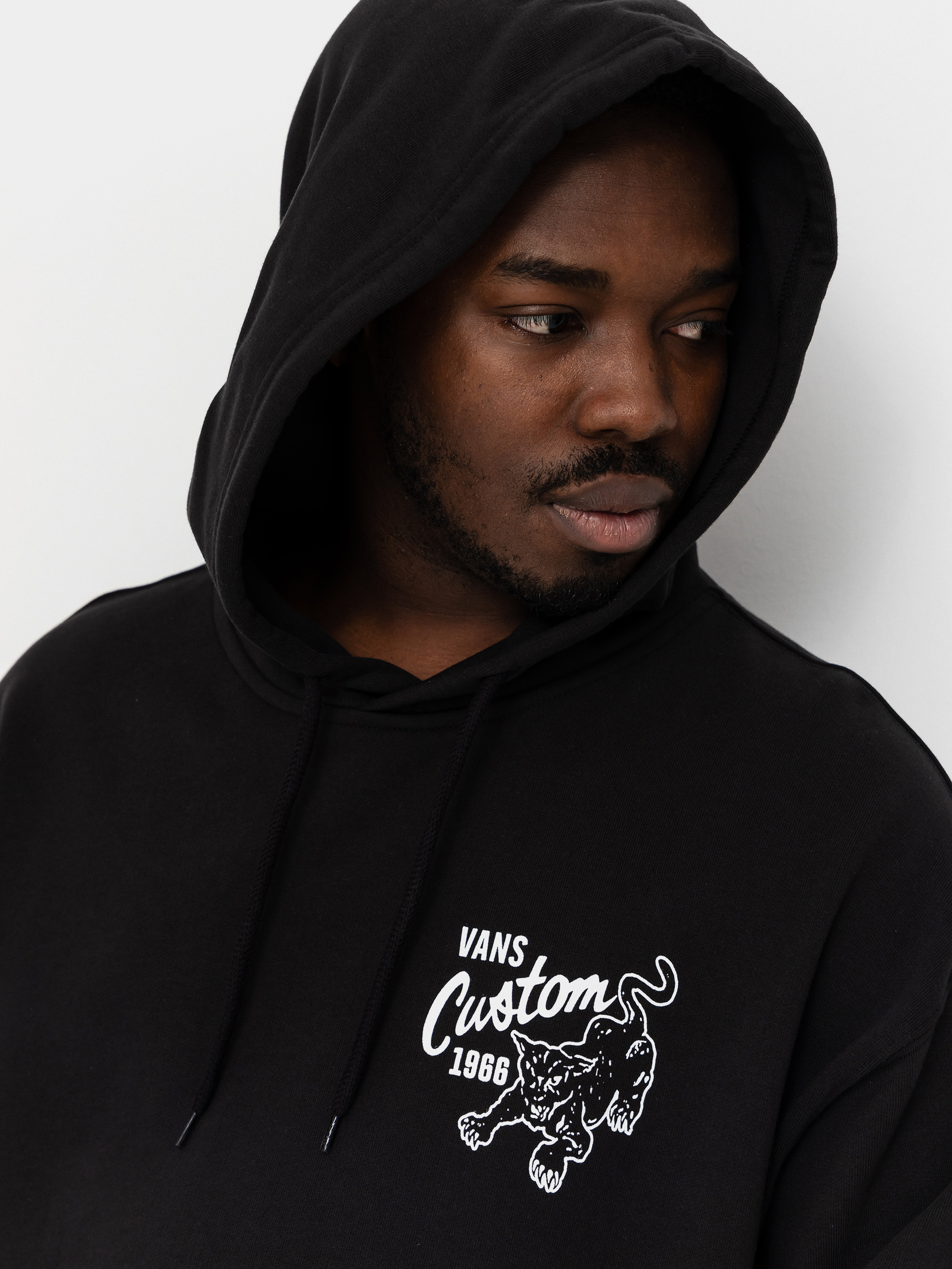 Bluza z kapturem Vans Custom Cat HD (black)